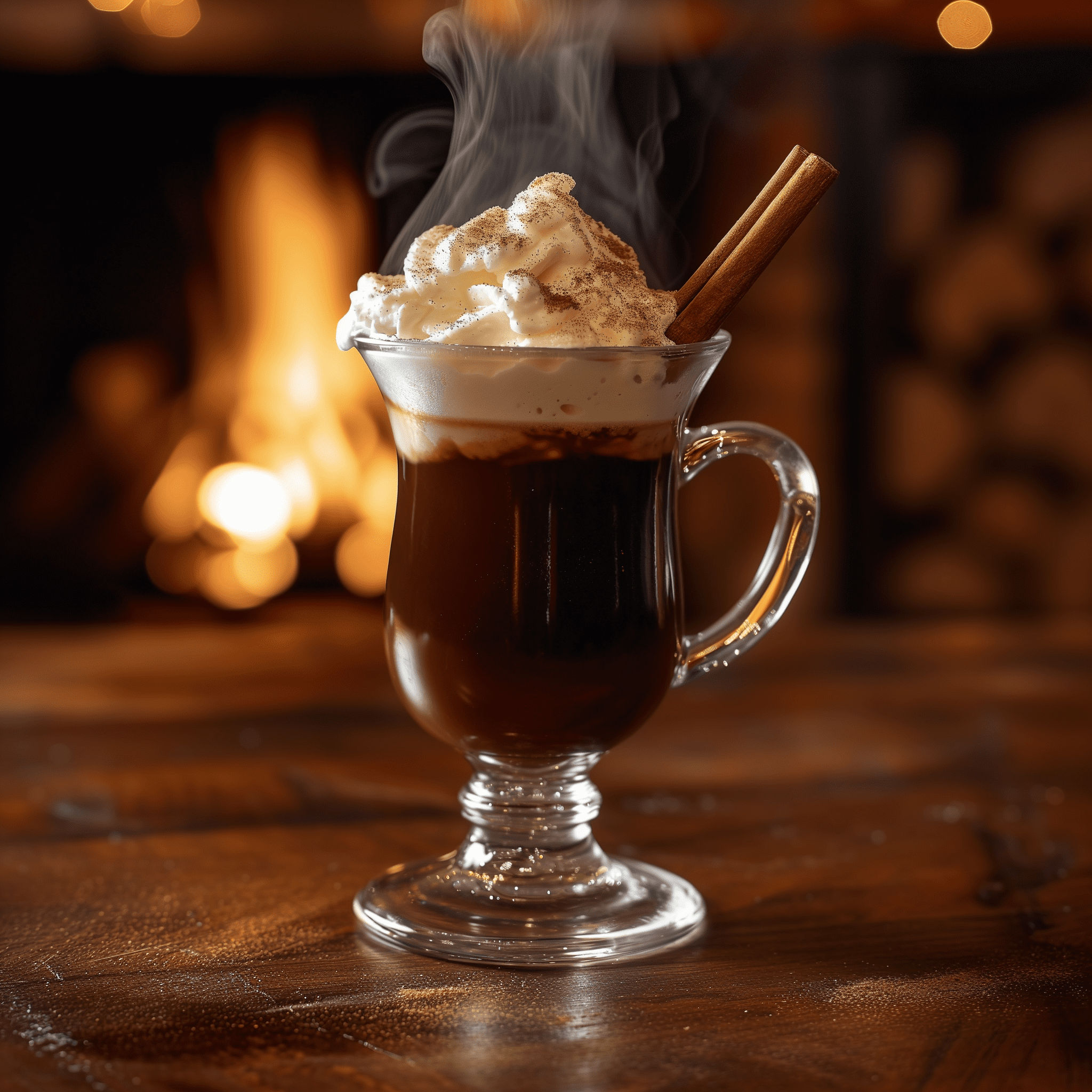 Holiday Hooch Cocktail Recipe - The Holiday Hooch is a rich and indulgent treat. It's sweet with a prominent gingerbread flavor that's perfectly complemented by the robustness of the coffee. The moonshine adds a smooth, yet potent kick, making it a strong and warming beverage.