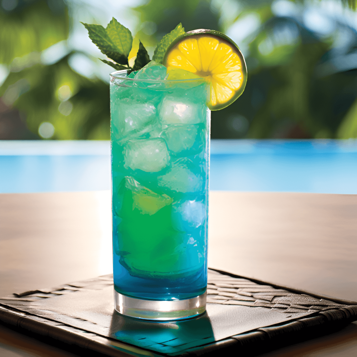 Holy Water Cocktail Recipe - The Holy Water Cocktail is a delightful blend of sweet and sour. The fruity flavors of the pineapple and blue curacao are balanced by the tartness of the lime. The vodka adds a strong, smooth kick that makes this cocktail a refreshing and invigorating drink.