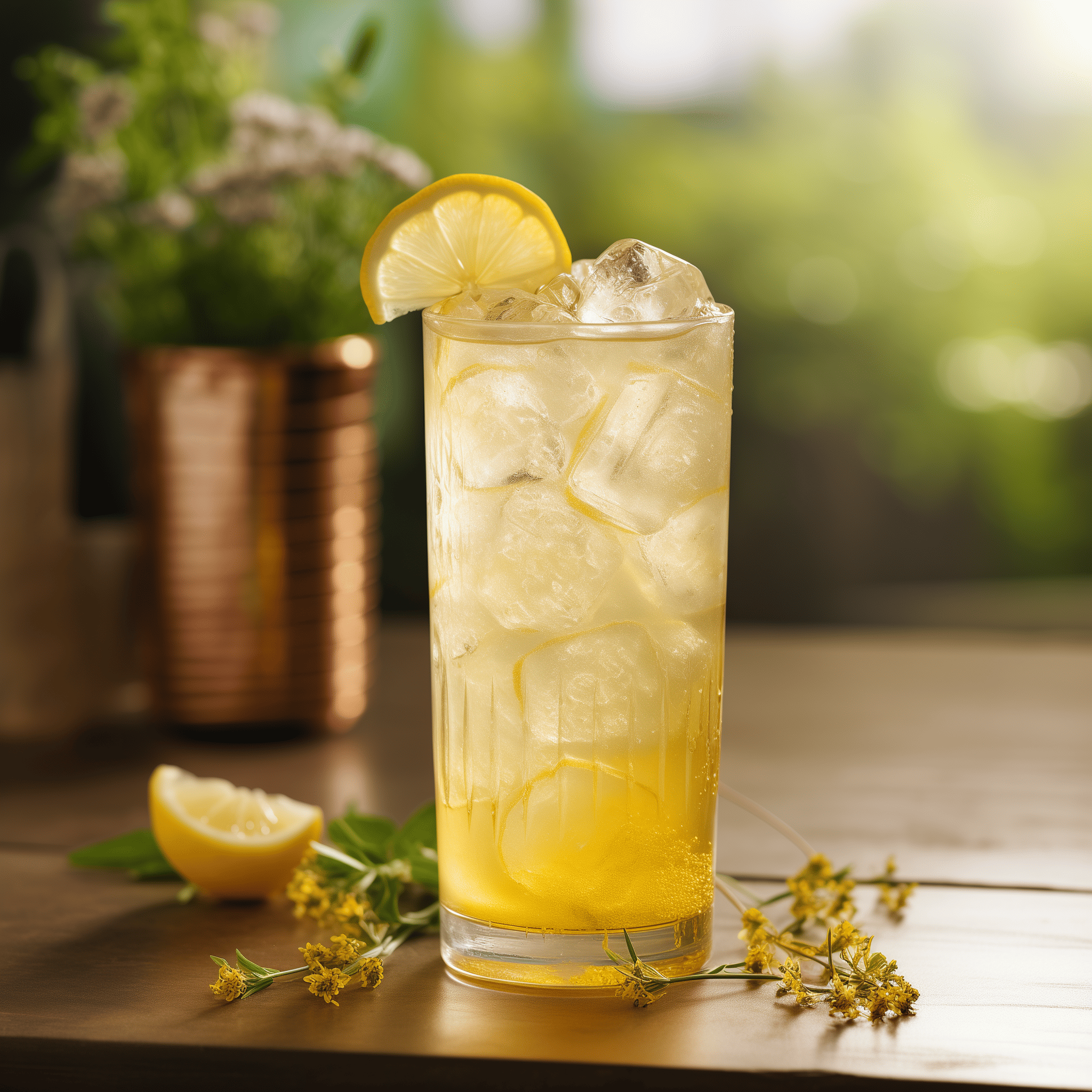 Honey Gin and Tonic Cocktail Recipe - The Honey Gin and Tonic is a harmonious blend of sweet and bitter, with the honey's rich floral notes balancing the sharpness of the tonic and the complex flavors of the gin. It's refreshing, slightly sweet, with a botanical complexity and a crisp finish.