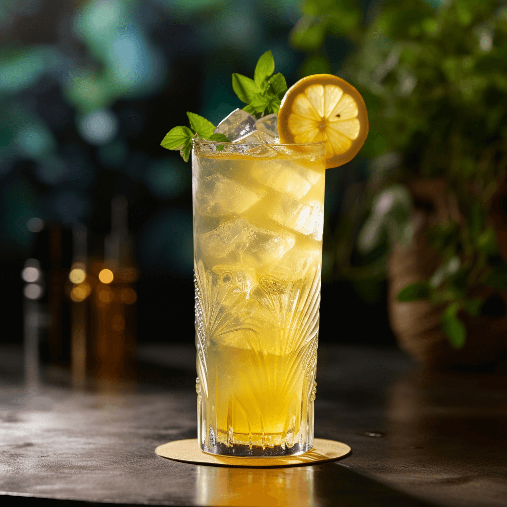 The Ice Pick cocktail is crisp, refreshing, and slightly sweet with a hint of tartness from the lemon juice. The vodka adds a smooth, clean taste, while the iced tea provides a subtle earthiness.