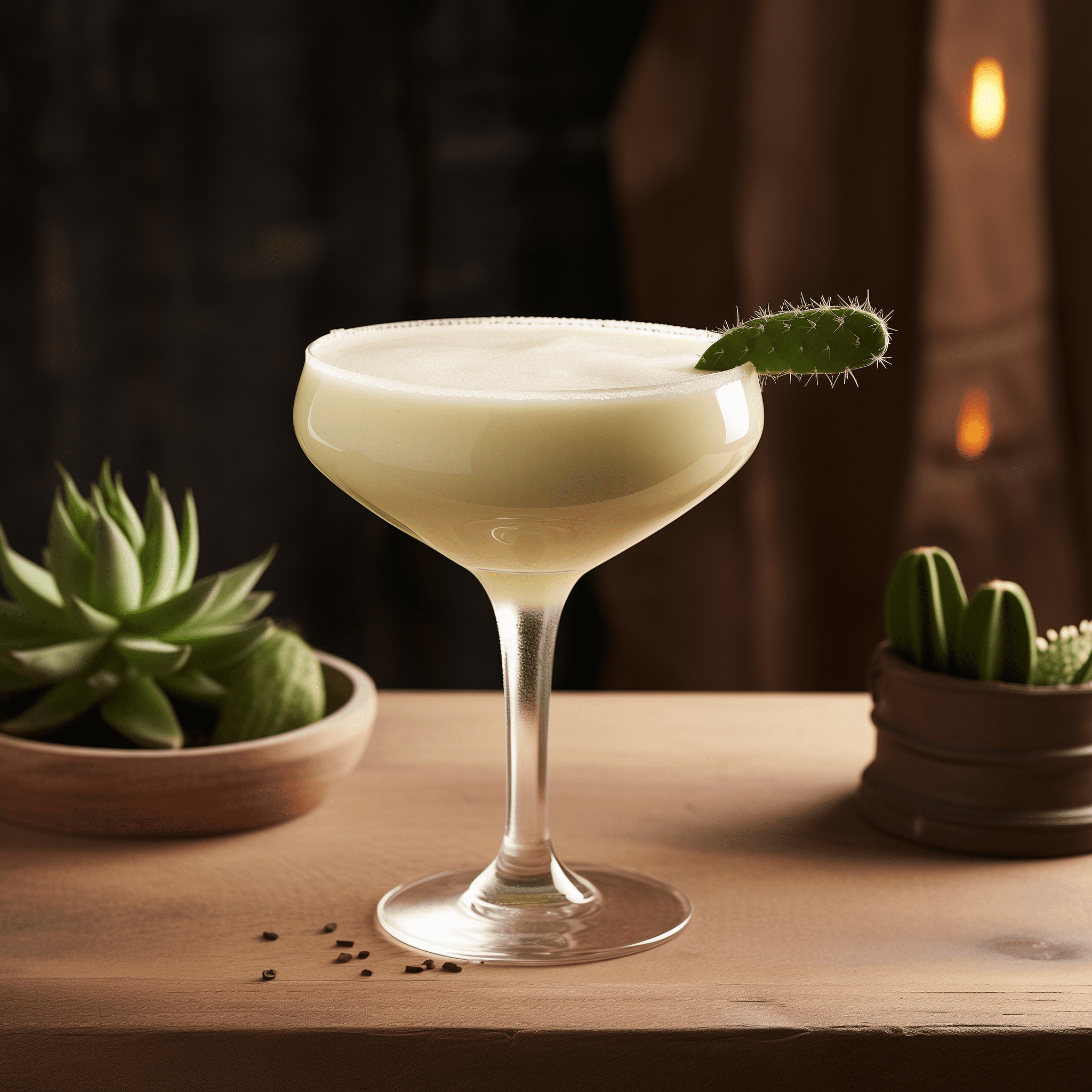 Irish Cactus Cóctel Receta - El Irish Cactus ofrece una dulzura rica y cremosa con una corriente subyacente de agave del tequila. Es una mezcla armoniosa de suave y ardiente, con una textura aterciopelada que cubre el paladar.