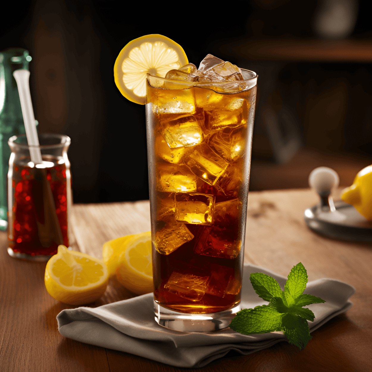 Jack Hammer Recipe - The Jack Hammer is a strong, full-bodied cocktail with a rich, smoky flavor. The sweetness of the cola balances the robustness of the whiskey, while the sourness of the lemon juice adds a refreshing twist. It's a well-rounded drink with a smooth, warm finish.