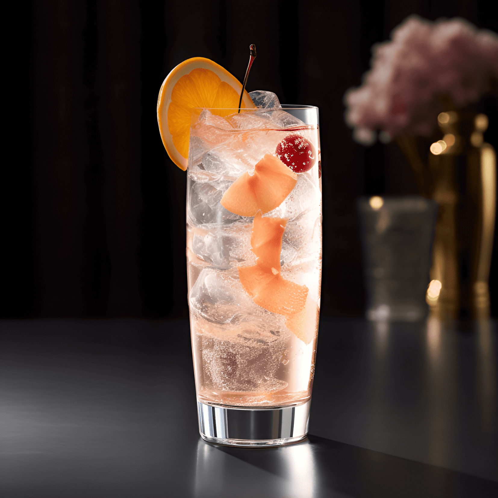 Japanese Fizz Cocktail Recipe - The Japanese Fizz is a refreshing, fruity, and slightly tangy cocktail. It has a delicate balance of sweet and sour flavors, with a hint of floral notes from the plum wine. The effervescence from the soda water adds a light and bubbly texture.
