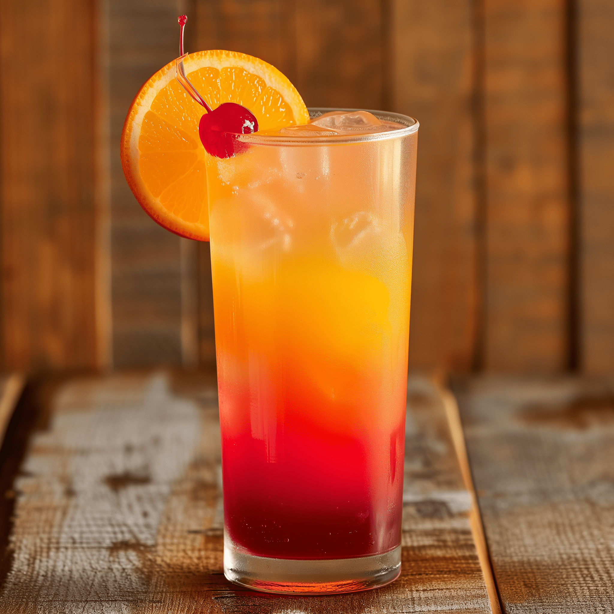 Kentucky Sunrise Cocktail Recipe - The Kentucky Sunrise offers a harmonious blend of sweet and tangy flavors. The bourbon provides a warm, oaky backbone, while the orange juice adds a fresh, fruity zest. The grenadine delivers a syrupy sweetness that rounds out the drink, making it both refreshing and indulgent.