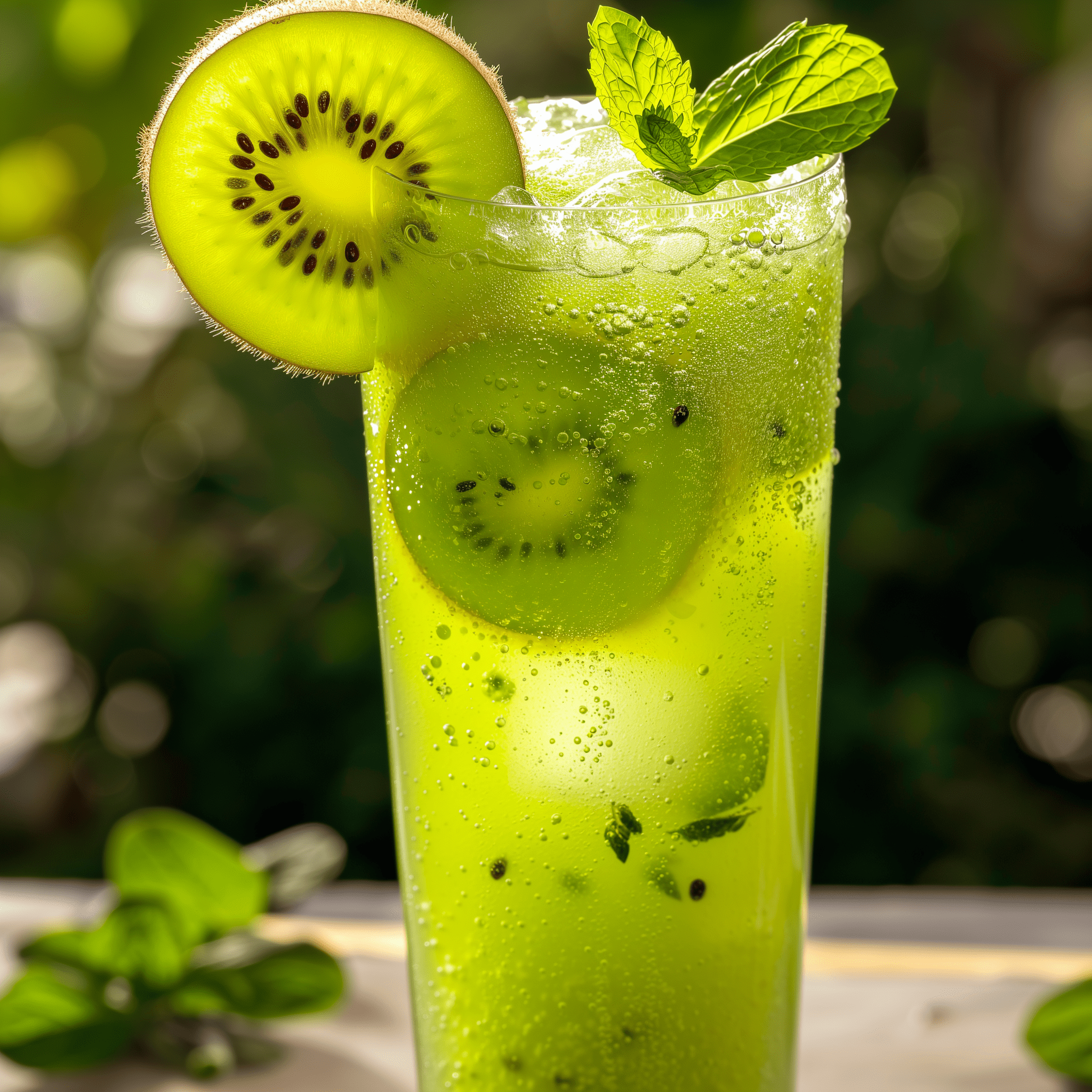 Kiwi Cooler Mocktail Recipe - The Kiwi Cooler Mocktail offers a harmonious blend of sweet and tart flavors. The kiwi provides a juicy, tropical essence, while the lime juice adds a zesty kick. The mint leaves infuse a subtle freshness that balances the drink, and the sparkling water or kombucha introduces a fizzy element that makes it incredibly refreshing.