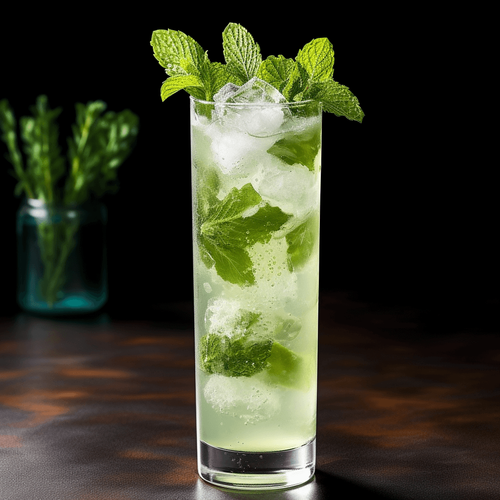 Korean Mojito Cocktail Recipe - The Korean Mojito has a crisp, refreshing taste with a balance of sweet, sour, and slightly bitter flavors. The soju adds a smooth, clean finish, while the Asian pear provides a subtle sweetness and fruity undertone.