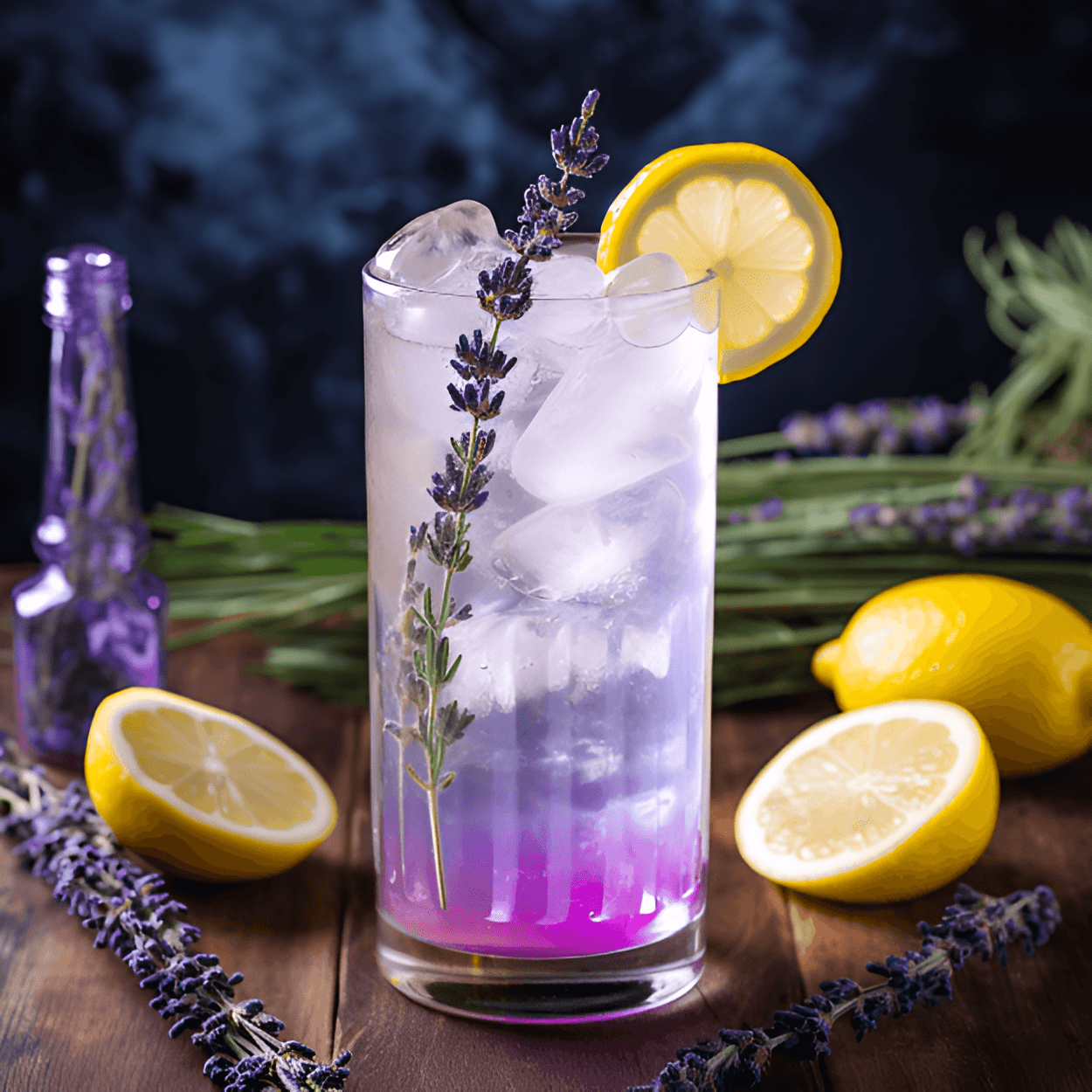 Lavender Haze Cocktail Recipe - The Lavender Haze cocktail has a light, floral taste with a hint of citrus. It's slightly sweet, but not overly so, with the lavender and lemon balancing each other out perfectly. The gin adds a subtle kick, making it a refreshing and invigorating drink.