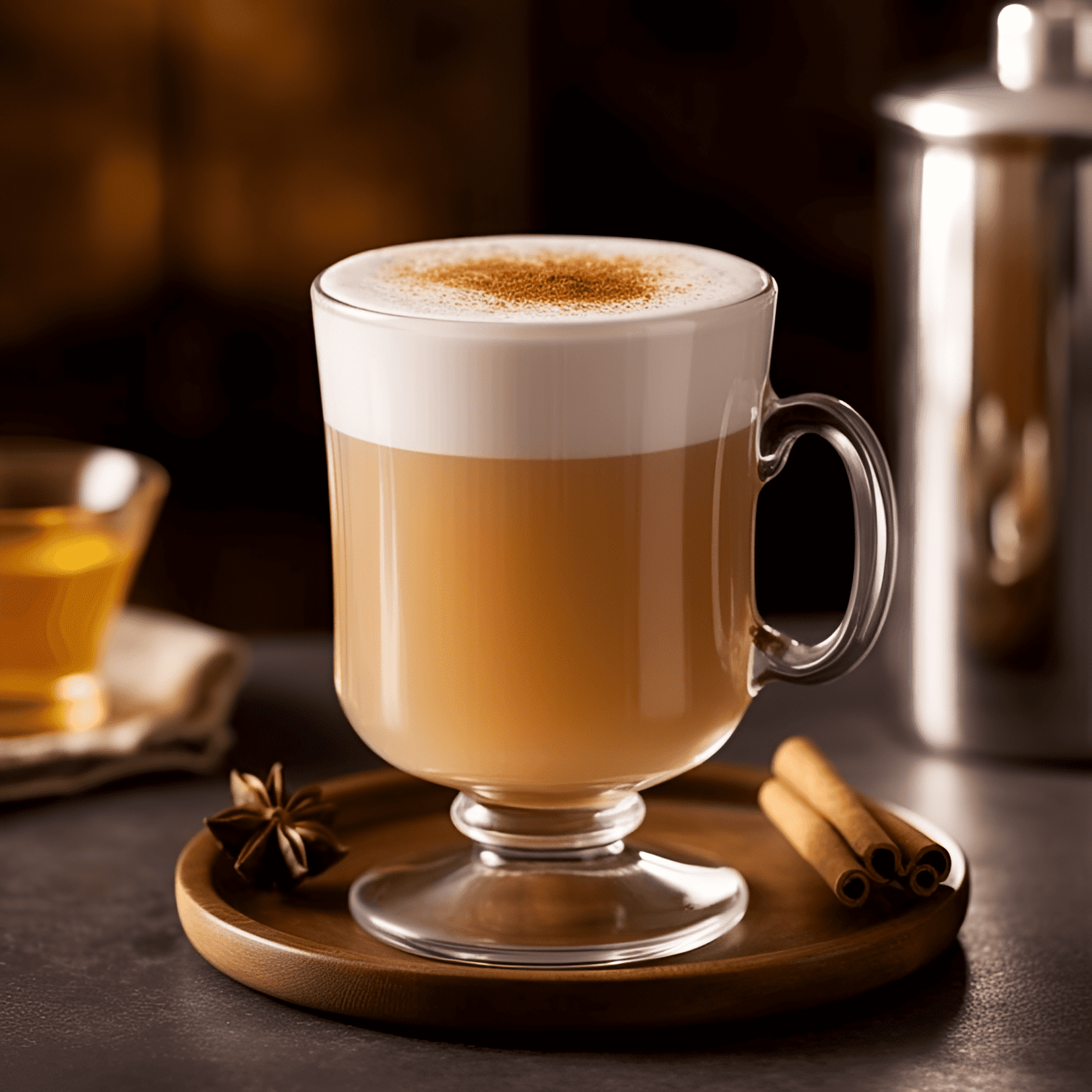 London Fog Cocktail Recipe - The London Fog cocktail is a delightful blend of sweet, creamy, and slightly citrusy flavors. The Earl Grey tea provides a subtle, floral undertone, while the addition of vanilla and lavender syrup adds a touch of sweetness. The steamed milk gives it a rich, velvety texture, making it a perfect drink for a cozy evening.