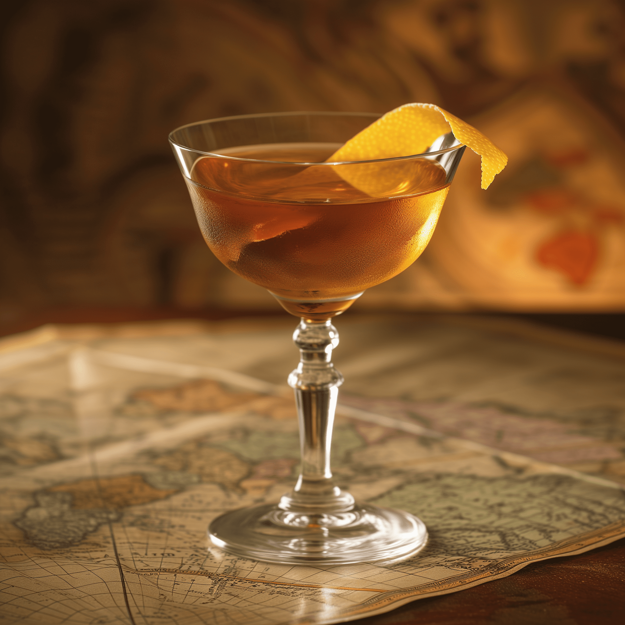 Lost Plane Cocktail Recipe - The Lost Plane offers a harmonious balance of sweet and bitter, with the dark rum providing a rich, caramel-like undertone. The Aperol adds a touch of herbal bitterness, while the Montenegro Amaro brings a complex, botanical profile. The fresh lemon juice cuts through with a bright acidity, making the cocktail both refreshing and robust.