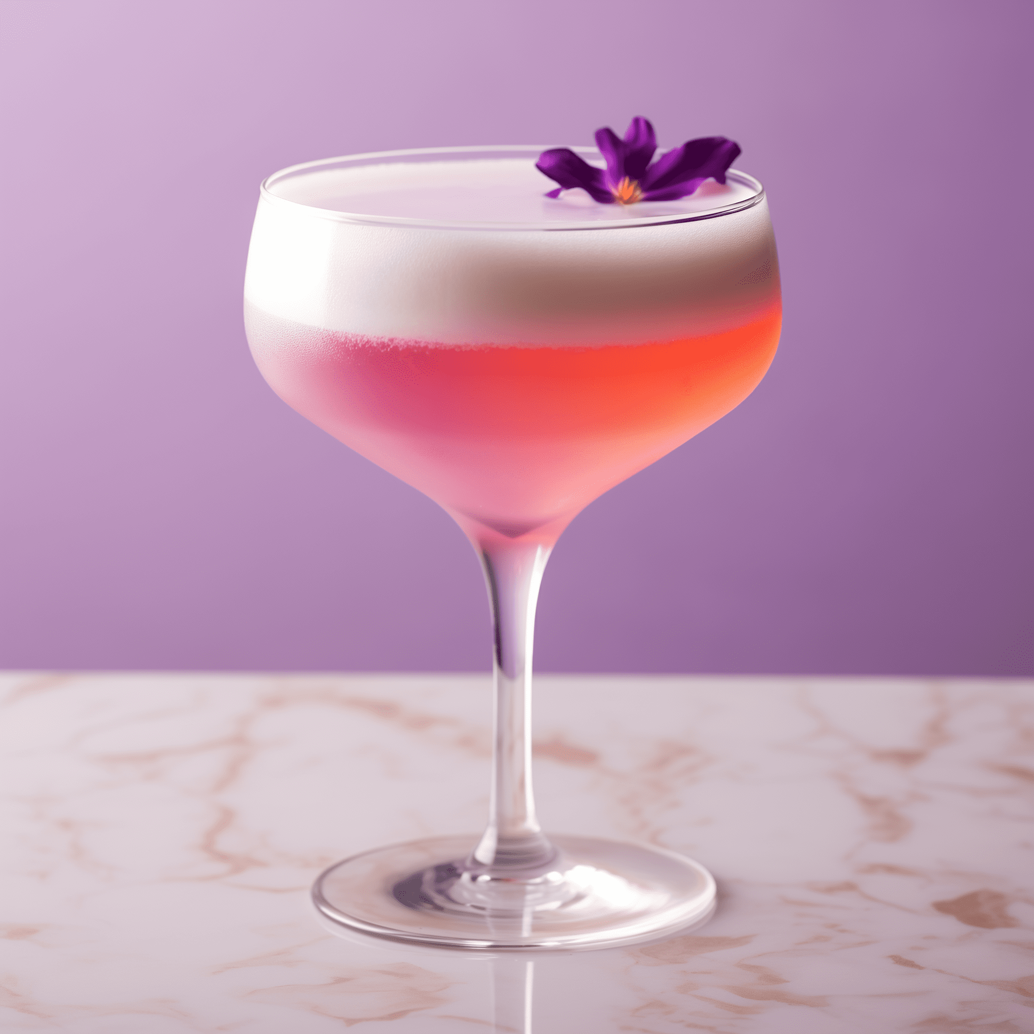 Love Bomb Cocktail Recipe - The Love Bomb is a delightful fusion of sweet and tart. The parfair amour lends a floral sweetness, while the gin provides a crisp botanical undertone. The lemon soda adds a refreshing fizz and a slight sourness that balances the drink, making it light and invigorating.