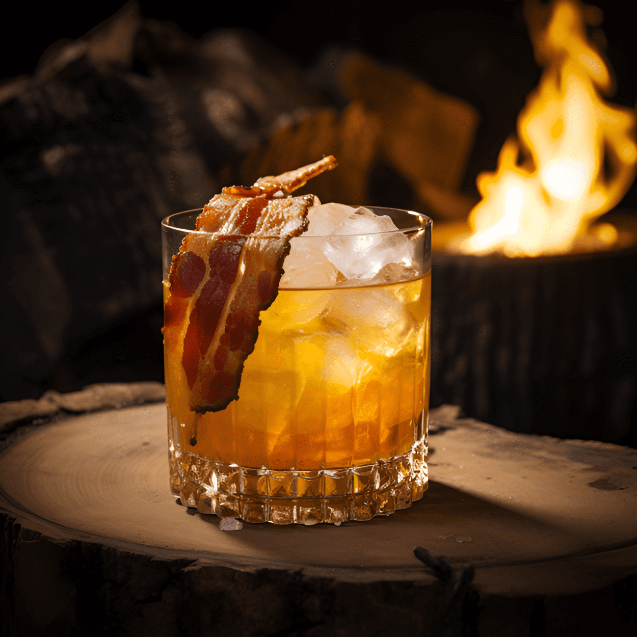 Lumberjack Cóctel Receta - El cóctel Lumberjack es una bebida audaz y robusta con un fuerte sabor a whisky. Tiene un toque de dulzura del jarabe de arce y un ligero toque de limón. El cóctel es de cuerpo completo, con un final cálido y persistente.