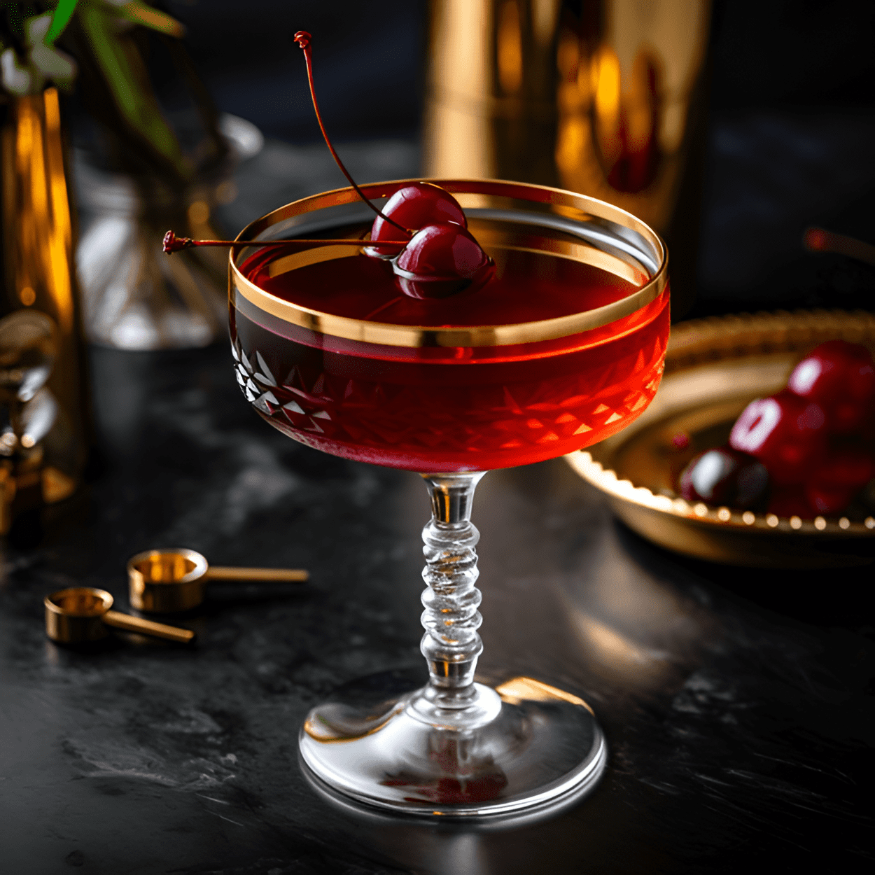 Maddress Cocktail Recipe - The Maddress cocktail is a robust and potent drink, with the strong, smoky flavor of whiskey perfectly balanced by the sweet, fruity notes of cherry brandy and vermouth. It's a complex cocktail that leaves a lingering, warm aftertaste.