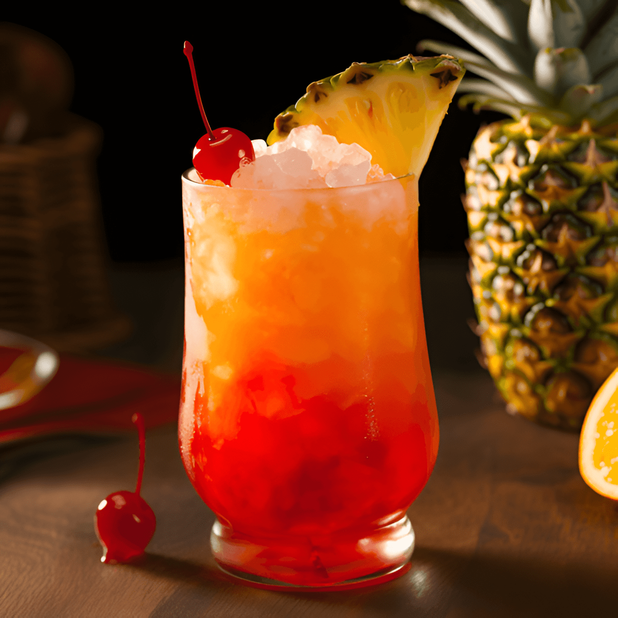Mai Tai Mocktail Recipe - The Mai Tai Mocktail is a sweet and tangy drink with a hint of sourness from the lime juice. It has a fruity and tropical taste, with a refreshing and light finish.