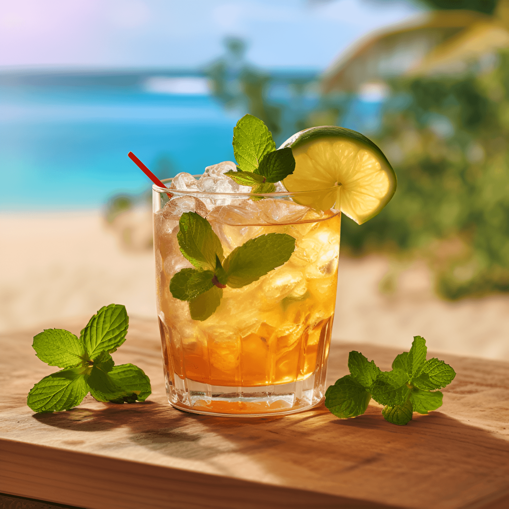 Mai Tai (Trader Vic's) Cocktail Recipe - The Mai Tai has a well-balanced, sweet, and tangy flavor profile with a hint of almond from the orgeat syrup. The combination of light and dark rums gives it a smooth, rich taste with a subtle hint of oakiness.
