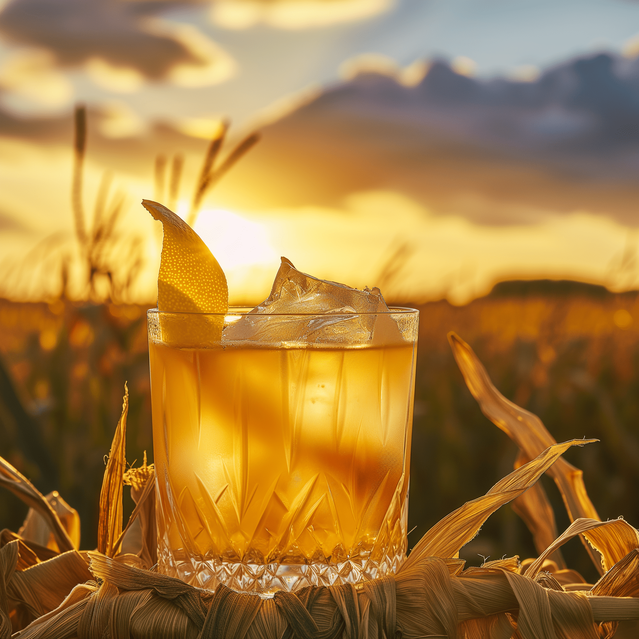 Maize Mirage Cocktail Recipe - The Maize Mirage offers a symphony of flavors. It's a rich, full-bodied cocktail with a sweet corn forefront, complemented by the herbal and slightly bitter undertones of the Americano bianco. The finish is smooth with a warm whisky embrace.