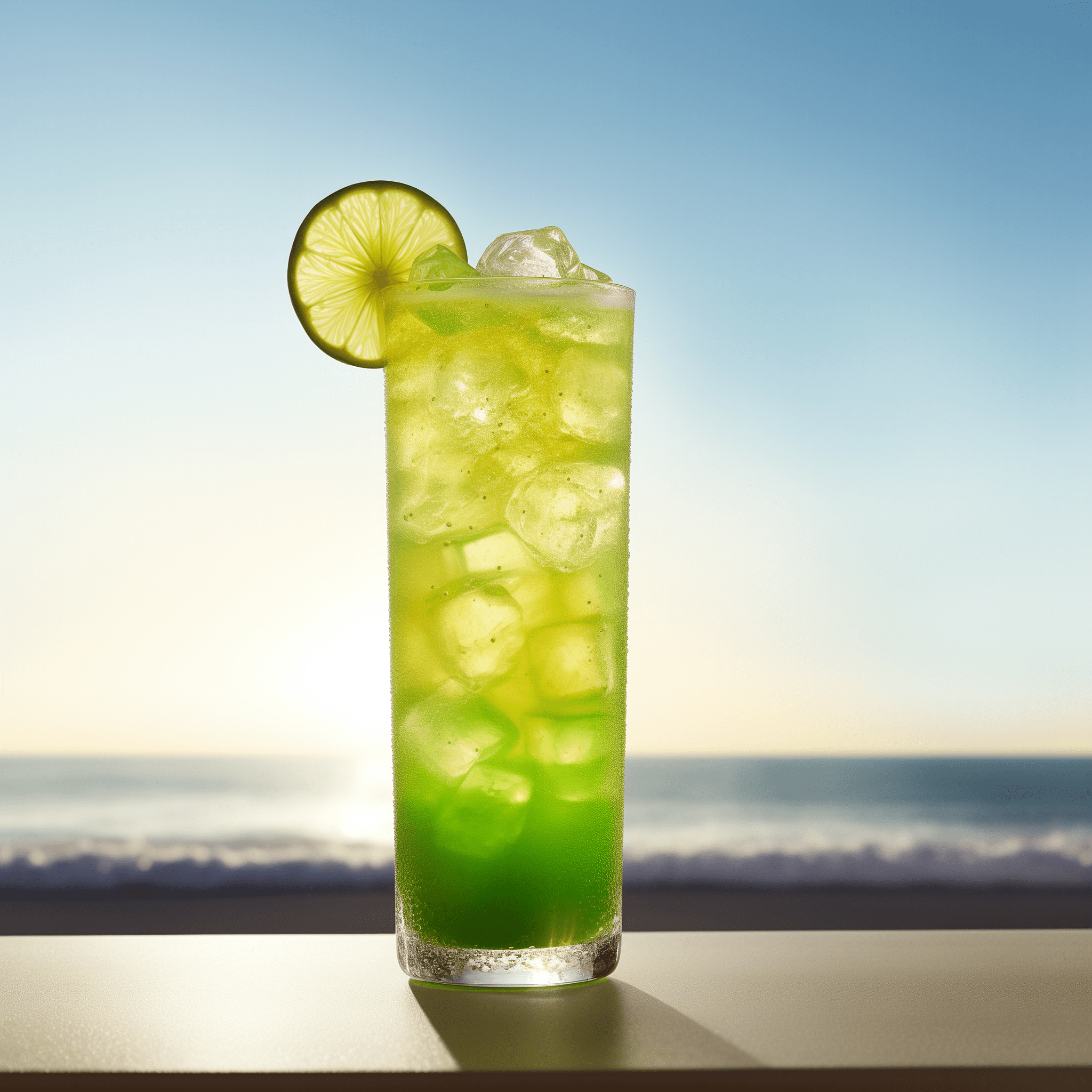 Malibu Dew Cocktail Recipe - The Malibu Dew is a sweet, refreshing cocktail with a tropical coconut flavor that's balanced by the tangy citrus of Mountain Dew. It's light on the palate with a playful fizziness.