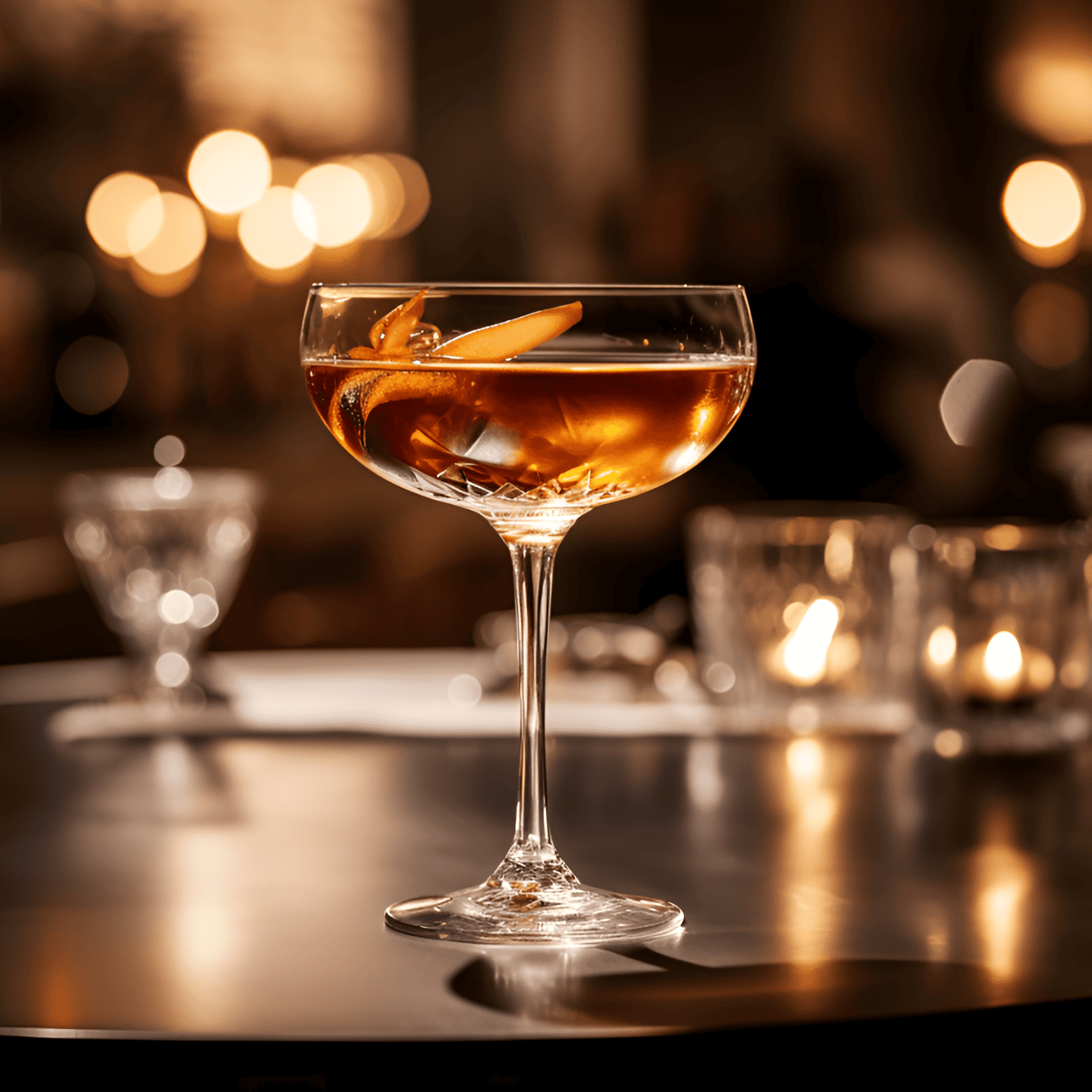 Metropolitan Cocktail Recipe - The Metropolitan cocktail offers a rich, smooth, and slightly sweet flavor profile. The brandy provides warmth and depth, while the sweet vermouth adds a touch of sweetness and herbal complexity. The bitters help to balance the sweetness and add a subtle spiciness to the drink.