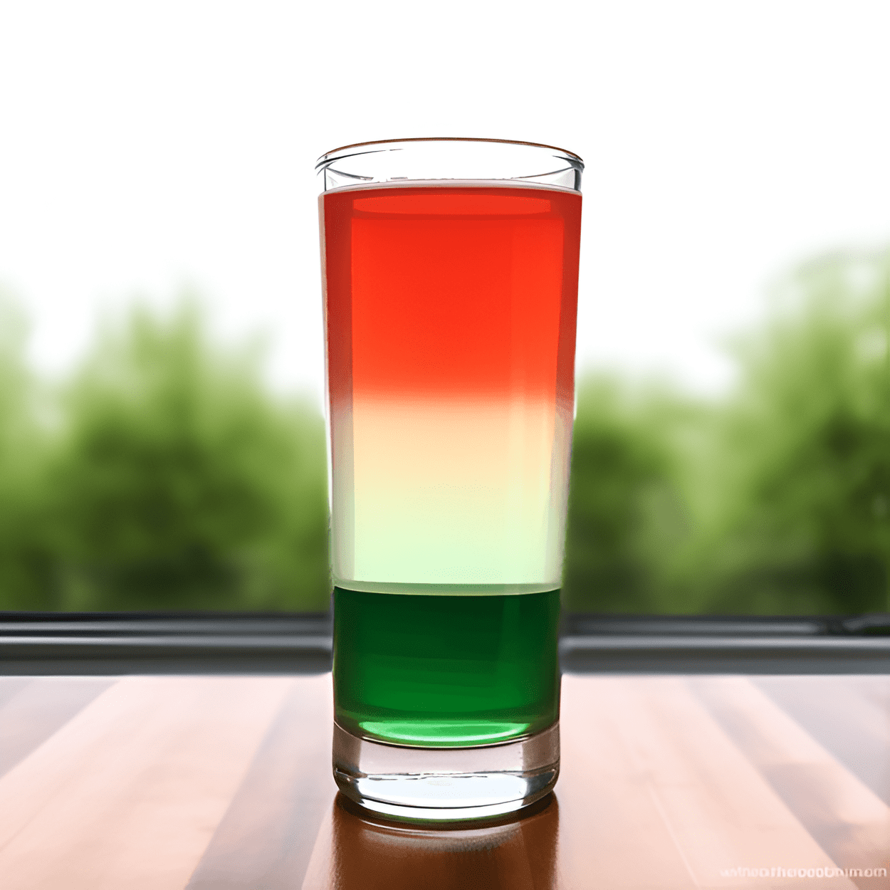 Mexican Flag Cocktail Recipe - The Mexican Flag is a layered cocktail with a complex taste profile. The lime juice provides a tangy sourness, the tequila gives a strong alcoholic kick, and the grenadine adds a sweet and fruity finish.