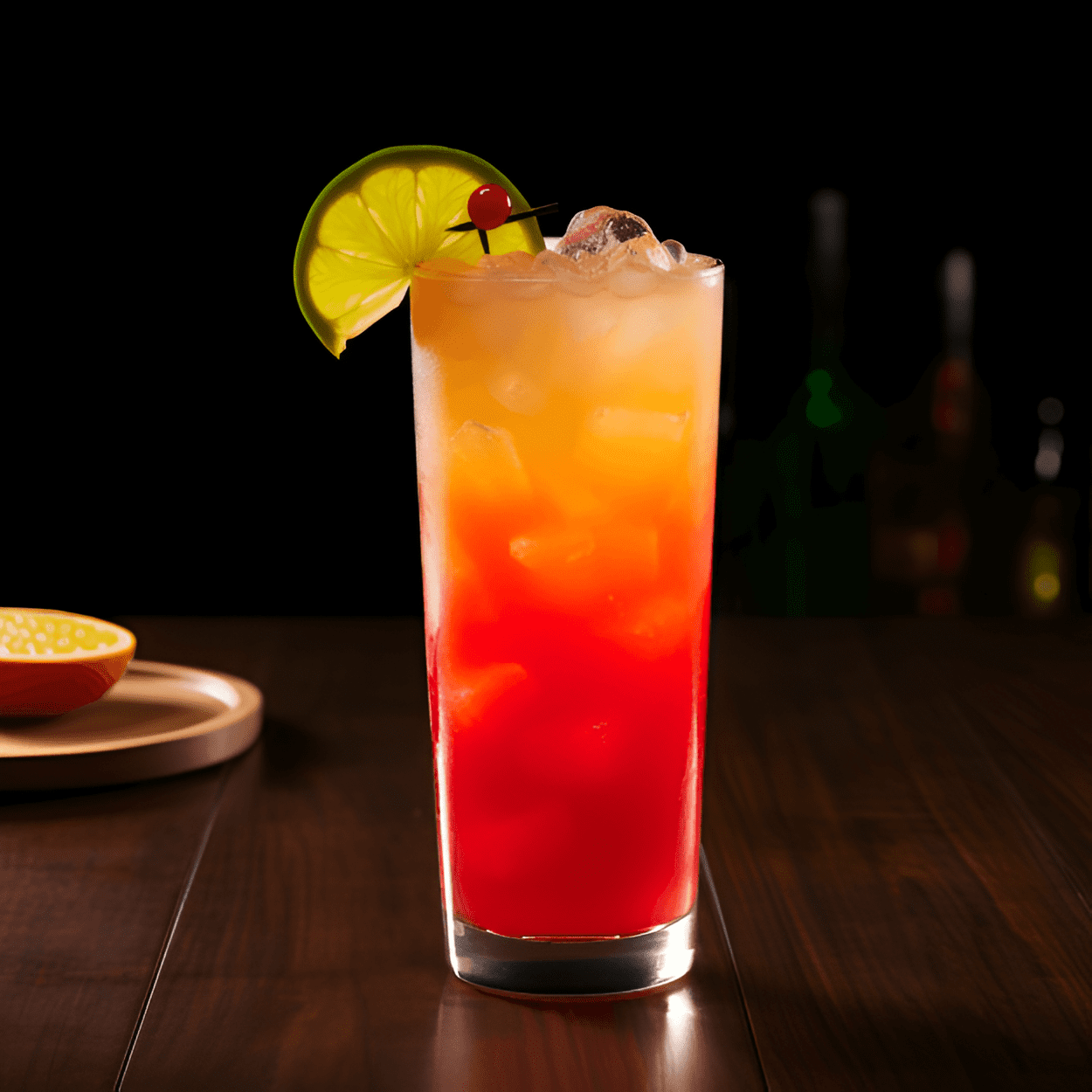 Mexican Sunset Cocktail Recipe - The Mexican Sunset is a sweet, fruity cocktail with a hint of sourness from the lime. It's a refreshing, light drink with a strong taste of tequila.