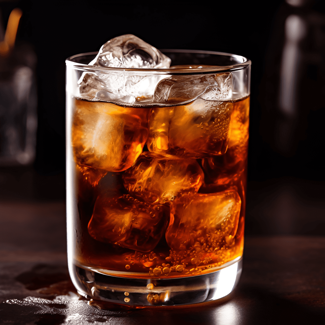 Mind Eraser Recipe - The Mind Eraser has a strong, potent taste. The coffee liqueur adds a sweet, deep, and rich flavor, while the vodka gives it a sharp, clear kick. The soda water lightens the drink and adds a refreshing fizz.