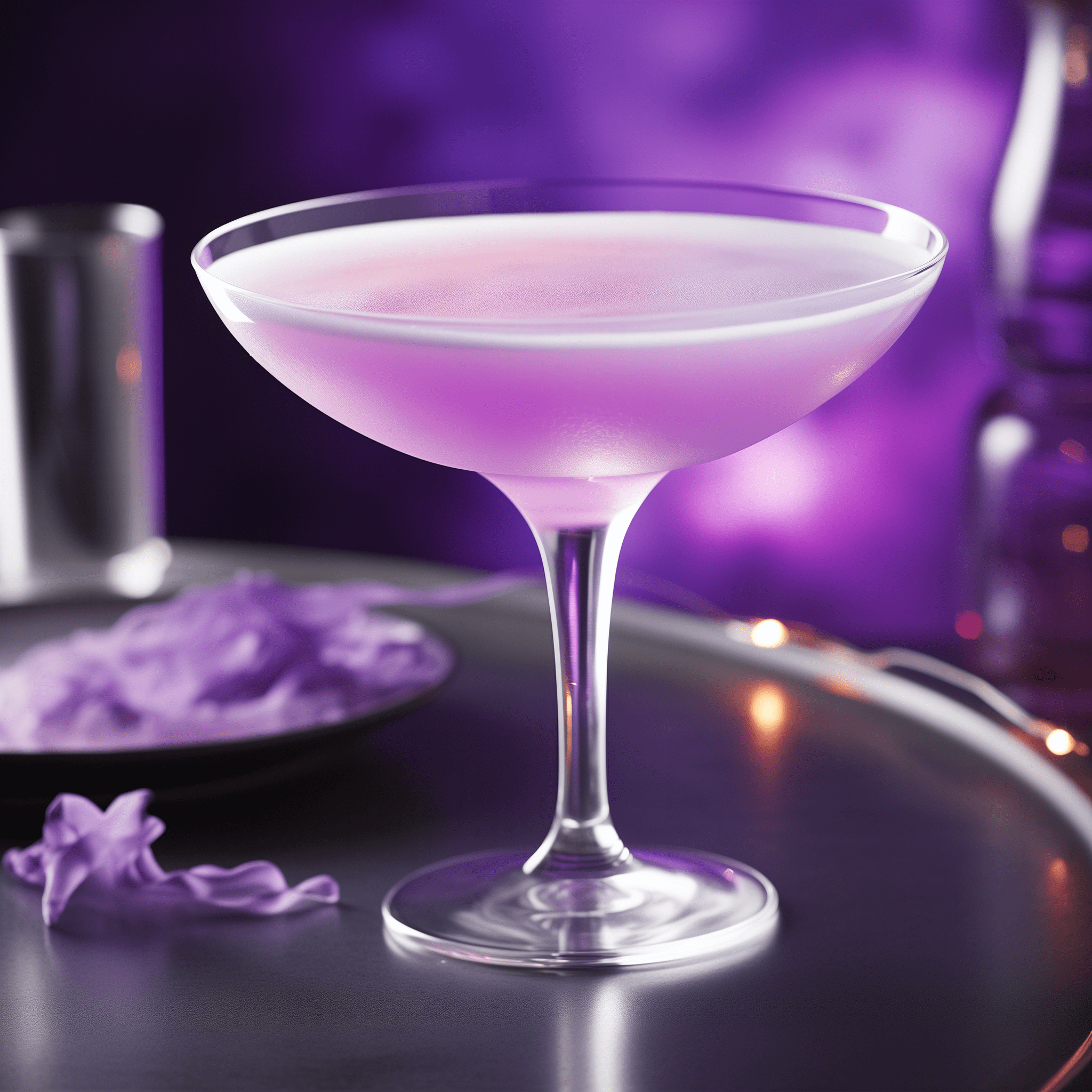 Moon Mist Cocktail Recipe - The Moon Mist cocktail offers a delightful fusion of flavors. It's a tantalizing mix that's both sweet and slightly tart, with the maraschino liqueur providing a subtle almond-like undertone. The white grape juice adds a fruity freshness that complements the botanicals in the gin, creating a light and refreshing drink with a complex flavor profile.