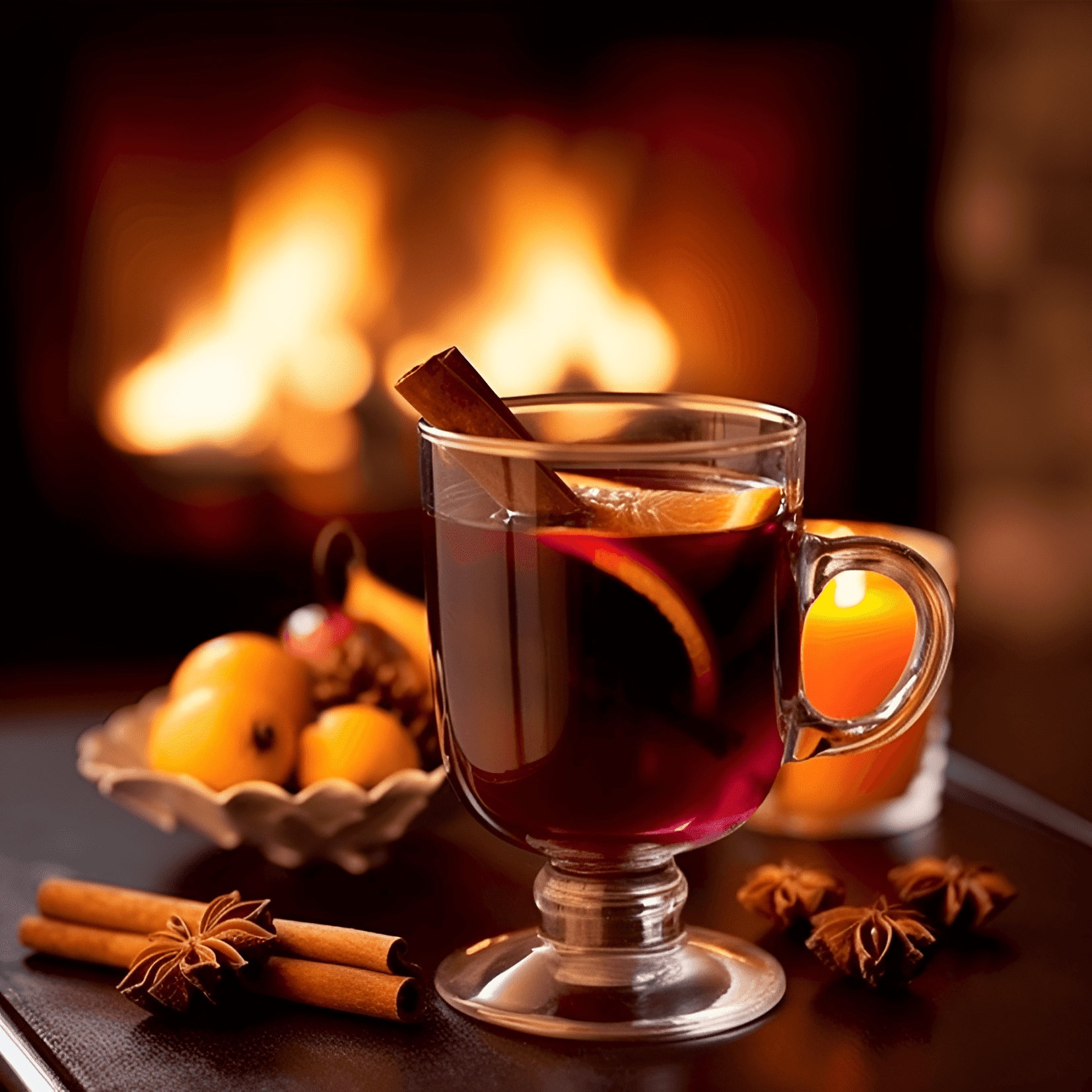 Mulled Wine Cocktail Recipe - Mulled Wine has a warm, sweet, and slightly spicy taste. The combination of red wine, spices, and citrus fruits creates a rich and comforting flavor profile that is perfect for cold winter nights.