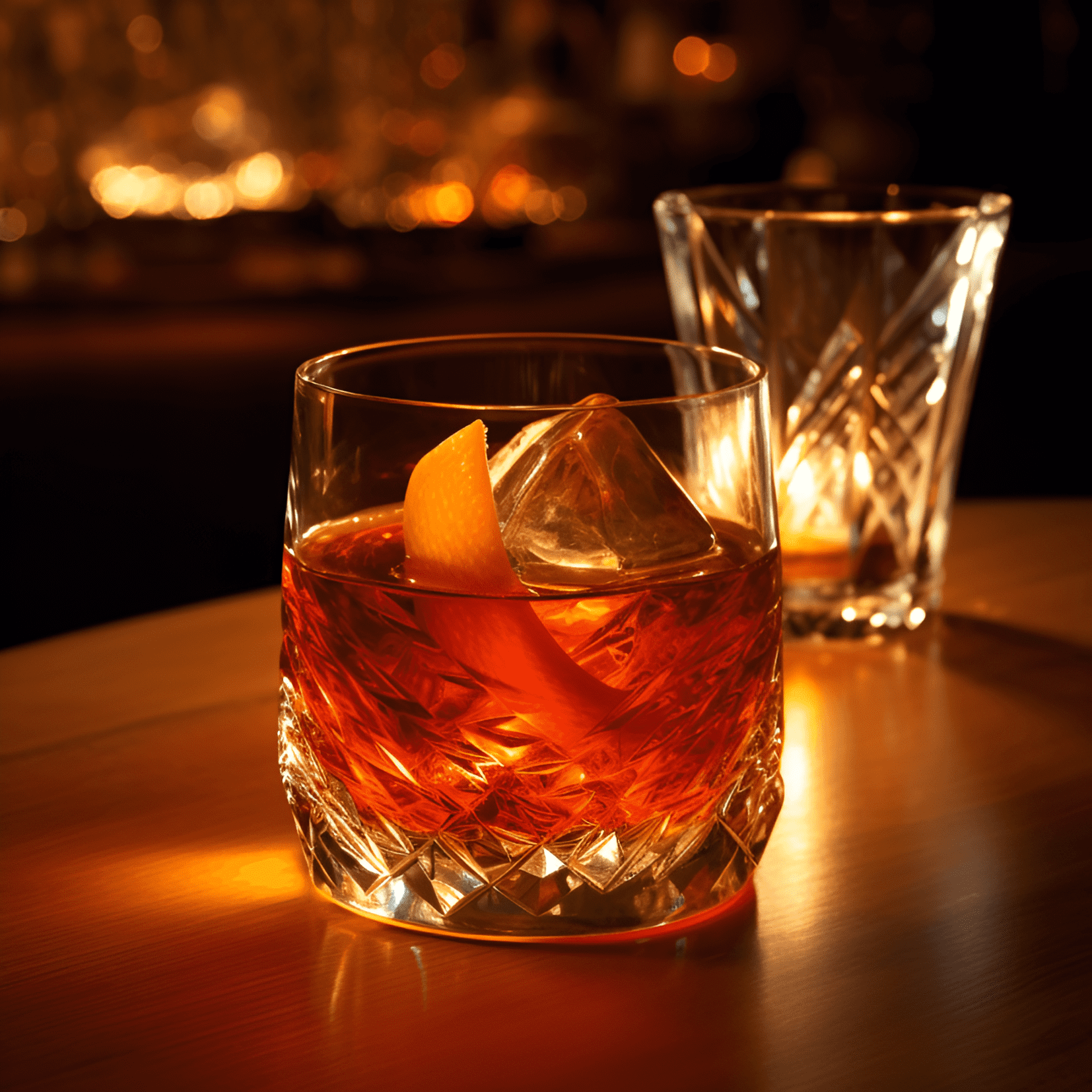 Nelson's Blood cocktail has a rich, bold, and complex taste. It is both sweet and slightly bitter, with a strong presence of dark, aged spirits. The cocktail is warming and full-bodied, with a smooth finish.
