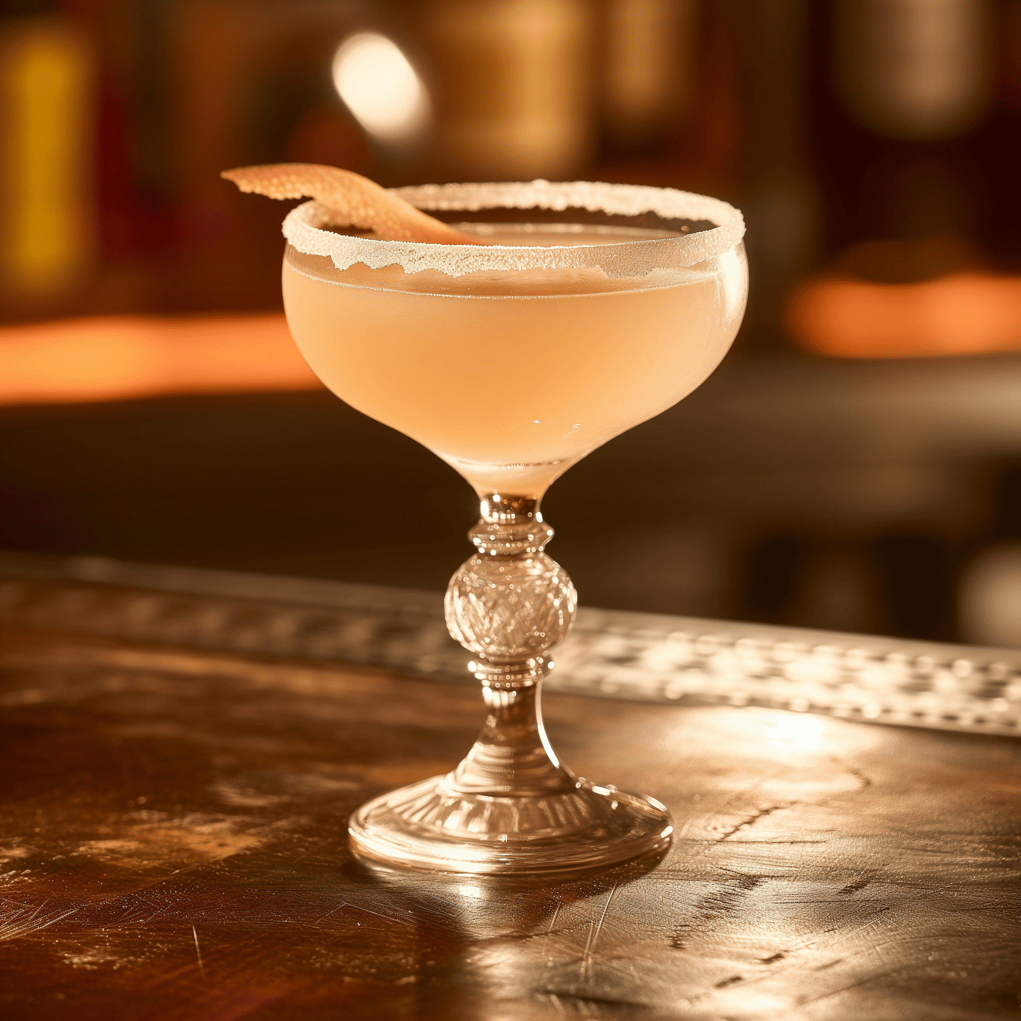 Nevada Daiquiri Cocktail Recipe - The Nevada Daiquiri offers a harmonious blend of sweet and tart flavors, with the grapefruit juice providing a slightly bitter undertone. The rum's warmth is perfectly balanced by the refreshing citrus notes, while the Angostura bitters give it a subtle herbal complexity.