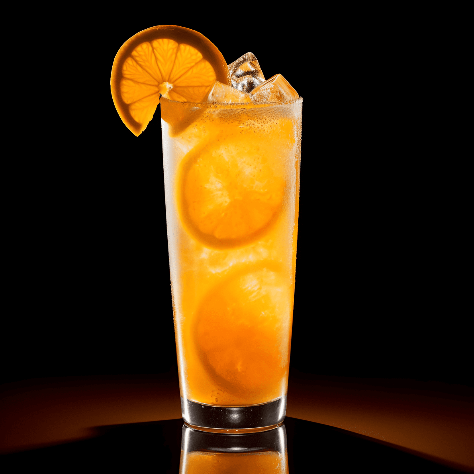 Orange Fizz Cóctel Receta - El Orange Fizz tiene un equilibrio delicioso de sabores dulces y ácidos, con un sabor cítrico picante del jugo de naranja y una ligera amargura del licor de naranja. La adición de agua con gas le da una sensación ligera y efervescente en la boca, lo que lo convierte en un cóctel refrescante y fácil de beber.