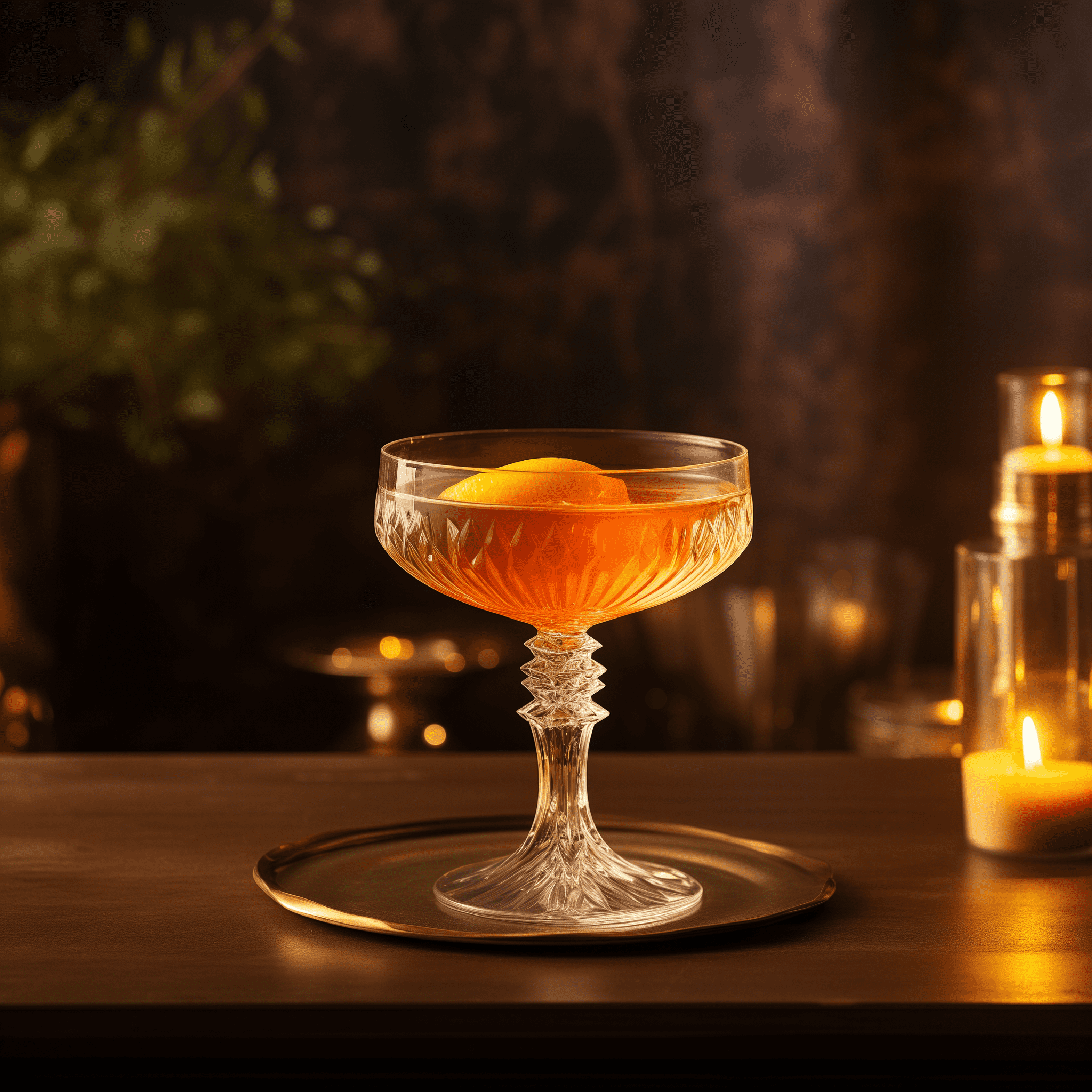 Peach Manhattan Cocktail Recipe - The Peach Manhattan is a harmonious blend of bold and smooth flavors. The whiskey provides a robust foundation, while the peach liqueur adds a sweet, fruity note. The vermouth balances the sweetness with its herbal undertones, and the bitters bring everything together with a hint of spice.