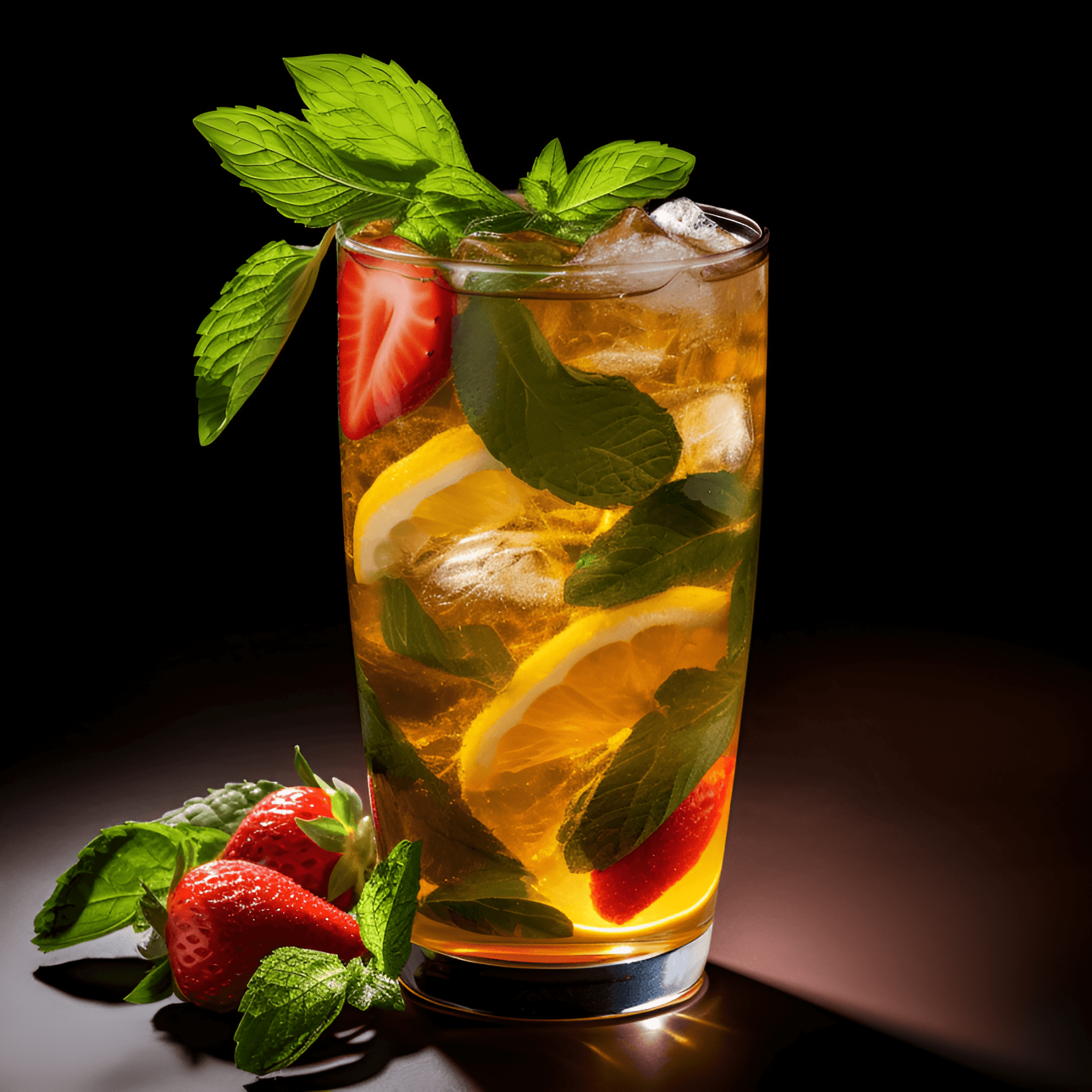 The Pimm's Cup is a refreshing, fruity, and slightly sweet cocktail with a hint of bitterness from the Pimm's No. 1. It has a light and crisp taste, perfect for warm summer days.