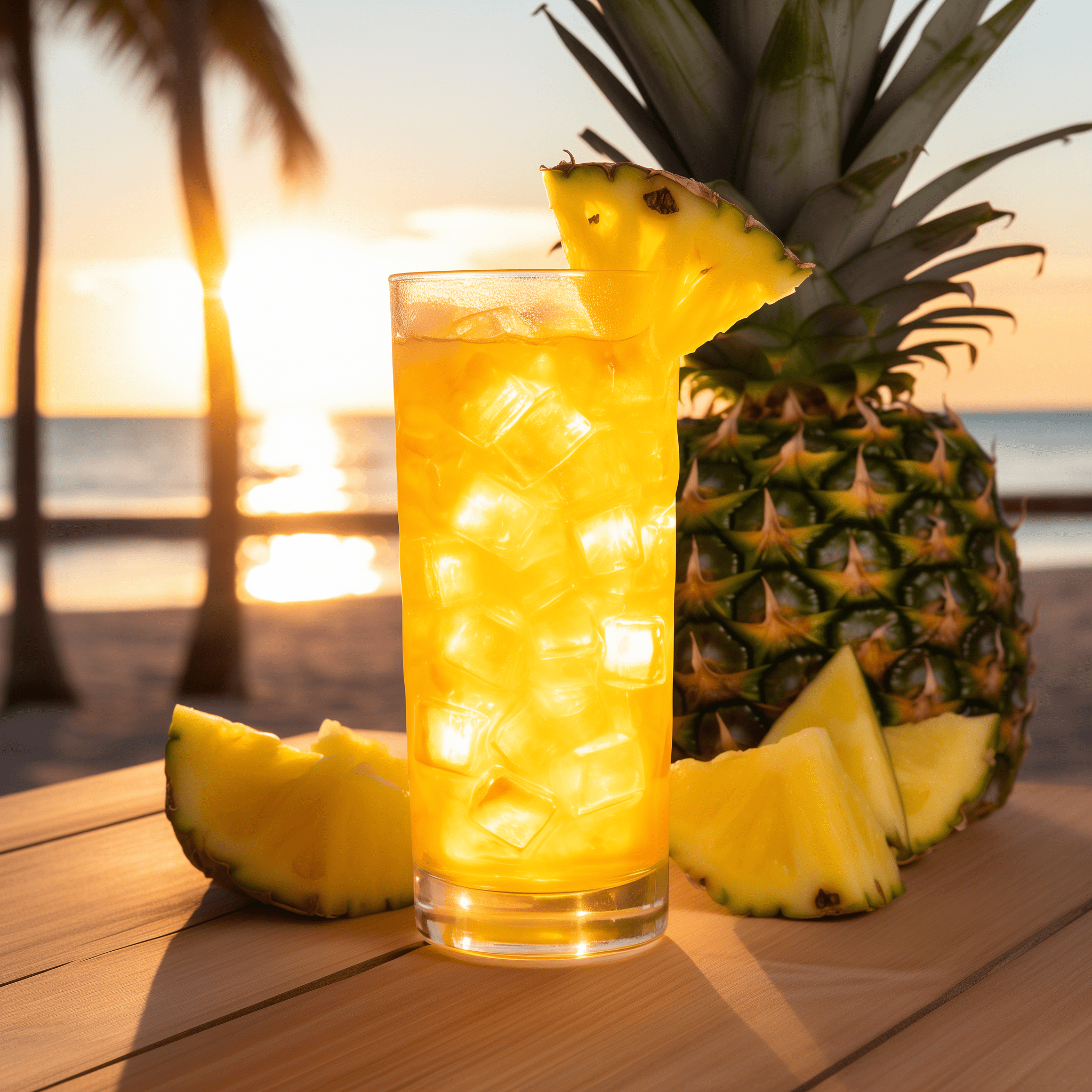 Pinada Cocktail Recipe - The Pinada is a sweet and refreshing cocktail with a tropical flair. The pineapple juice provides a juicy, fruity base, while the rum adds a warm, slightly spicy kick. It's a balanced drink with a creamy texture that's neither too strong nor too light, making it a perfect sipper for those warm evenings.