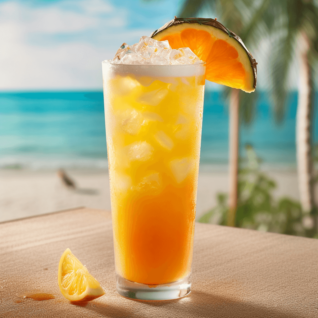 Planter's Punch is a fruity, refreshing, and well-balanced cocktail. It has a sweet and tangy taste, with a hint of sourness from the citrus. The rum adds a warming, slightly spicy kick, while the grenadine provides a touch of sweetness.