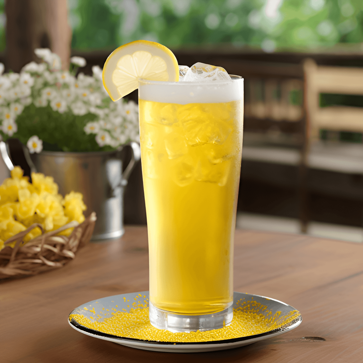 Porch Rocker Cocktail Recipe - The Porch Rocker is a delightful balance of sweet, sour, and bitter. The lemonade provides a refreshing citrusy tang, while the vodka adds a smooth, robust kick. The beer adds a subtle bitterness that balances out the sweetness of the lemonade.