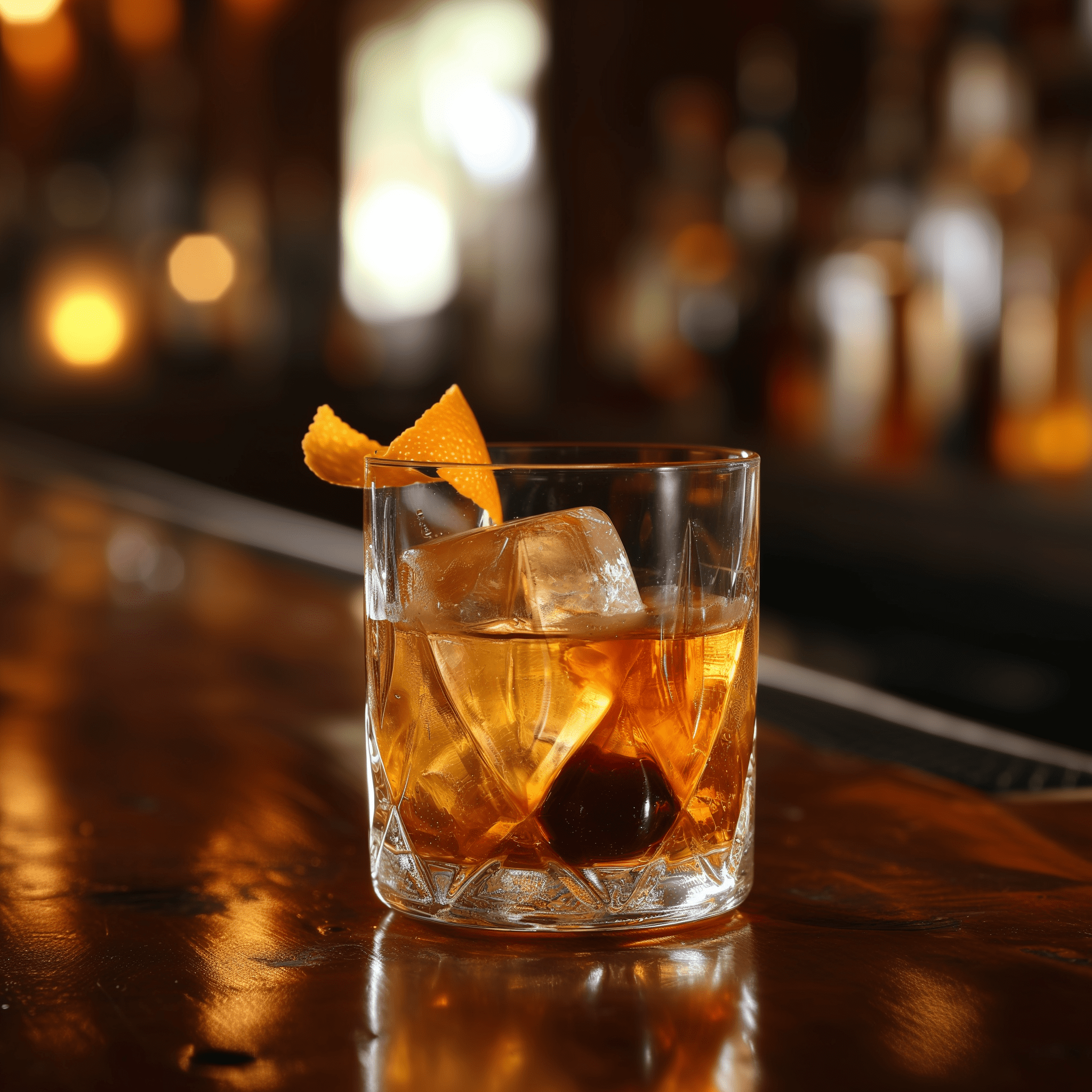 Port Old Fashioned Cocktail Recipe - The Port Old Fashioned offers a harmonious blend of sweet and oaky flavors, with the marmalade providing a subtle citrus note. The aged port and bourbon deliver a robust and warming mouthfeel, while the soda adds a light effervescence that balances the drink's richness.