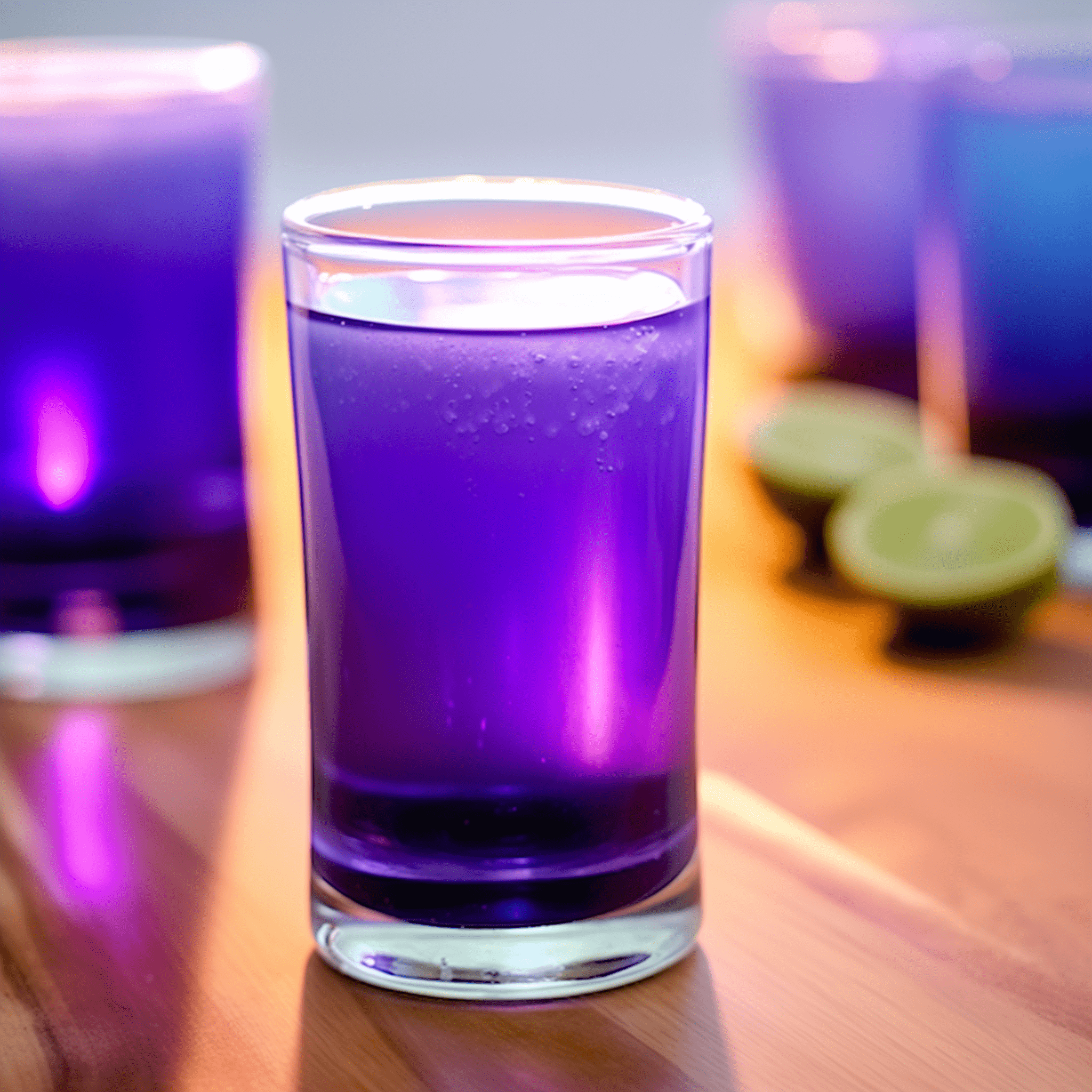 Purple Gecko Recipe - The Purple Gecko is a delightful mix of sweet and sour with a tequila base that provides a warm, spirited kick. The blue curacao adds a citrusy depth, while the lime juice brings a zesty tang. Cranberry juice offers a fruity sweetness that balances the sour mix, creating a shot that's both refreshing and bold.