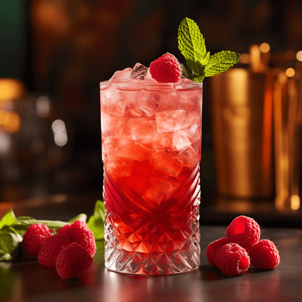 Raspberry Lynchburg Cocktail Recipe - The Raspberry Lynchburg has a sweet and tangy taste with a hint of sourness from the lemon juice. The raspberry syrup adds a fruity sweetness that balances the strong, smoky flavor of the whiskey. The cocktail finishes with a refreshing, slightly tart aftertaste.