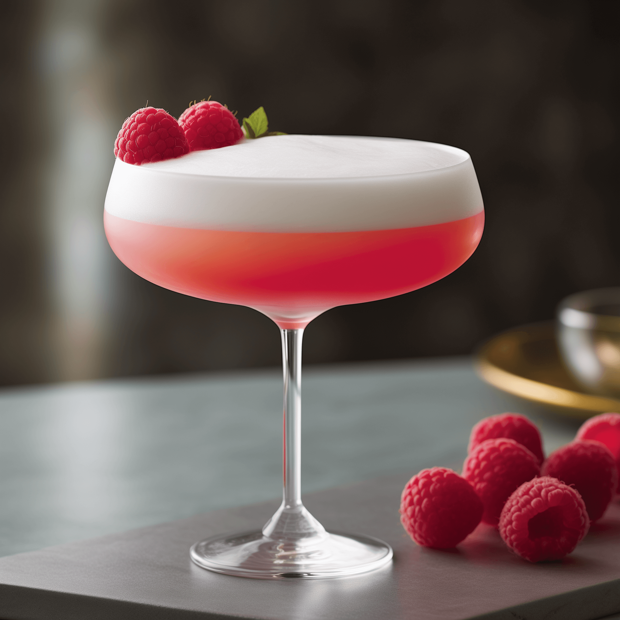 Raspberry Sour Cocktail Recipe - The Raspberry Sour is a delightful blend of tart and sweet flavors. The raspberries provide a fruity and slightly floral note, while the lemon juice adds a refreshing sourness. The simple syrup balances the acidity, and the egg white (optional) gives it a smooth, frothy texture.