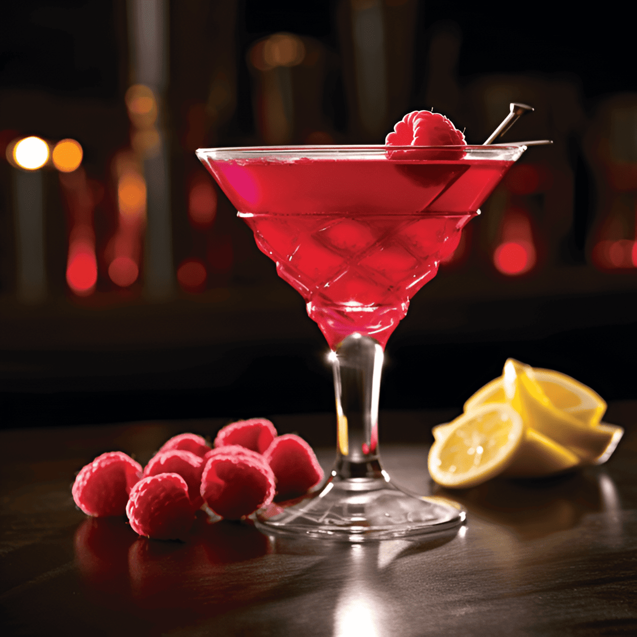Razzmatazz Cocktail Recipe - The Razzmatazz cocktail is a delightful blend of sweet, tart, and fruity flavors. The raspberry liqueur lends a sweet, berry-forward taste that's balanced by the tartness of the lemon juice. The vodka adds a clean, crisp edge that cuts through the sweetness, making for a well-rounded, refreshing drink.