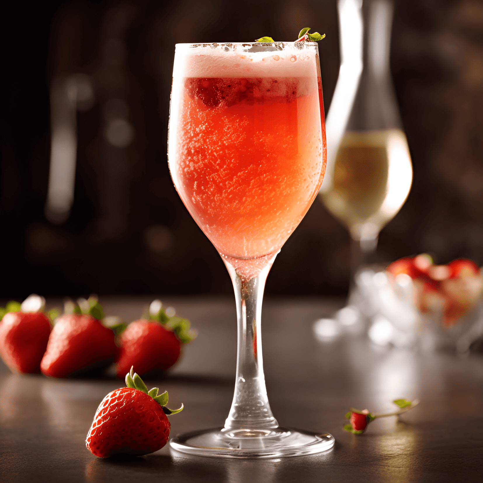 Rossini Cocktail Recipe - The Rossini cocktail is a delightful combination of sweet, fruity, and slightly tart flavors. The fresh strawberry puree provides a natural sweetness, while the Prosecco adds a touch of crisp acidity and effervescence. Overall, it's a light, refreshing, and well-balanced drink.
