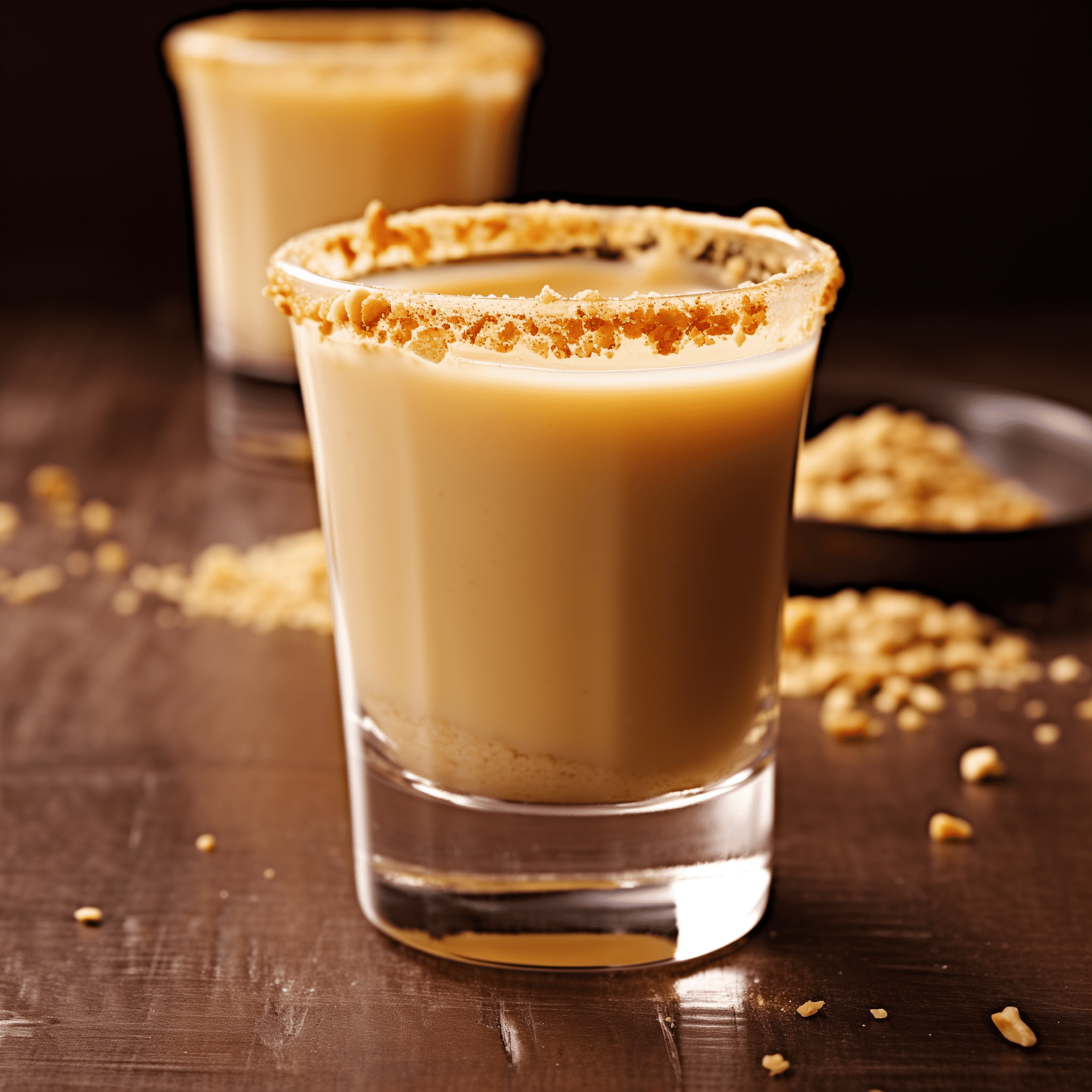 Salted Nut Roll Recipe - The Salted Nut Roll shot is a delightful balance of nutty and sweet flavors with a hint of saltiness. It's creamy and smooth with a velvety texture that coats the palate, followed by a warm, satisfying finish.