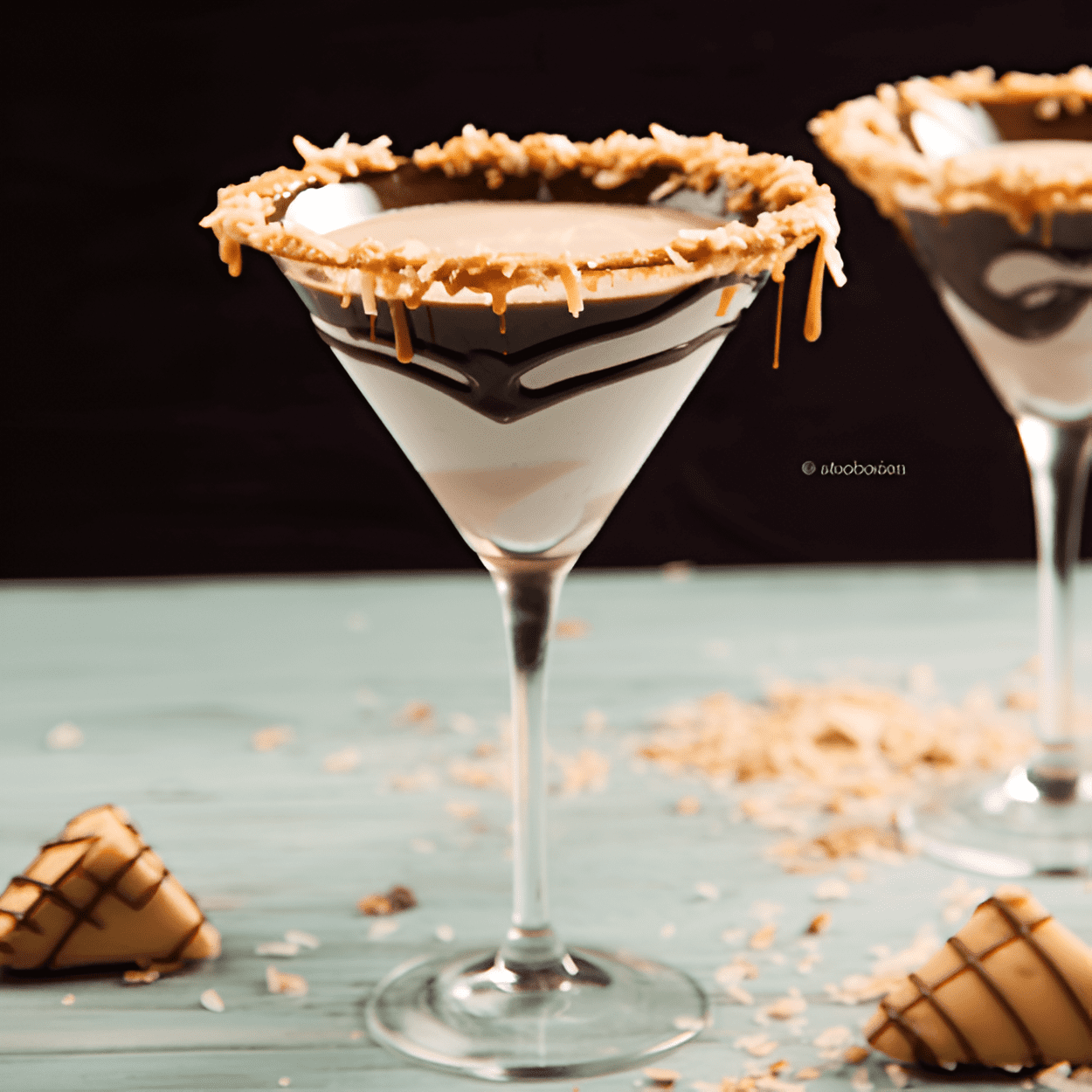 Samoa Cocktail Recipe - The Samoa cocktail is a rich, creamy, and indulgent drink. It has a sweet, chocolatey base with a hint of caramel and a touch of coconut. The finish is smooth and satisfying, reminiscent of the famous cookie it's named after.