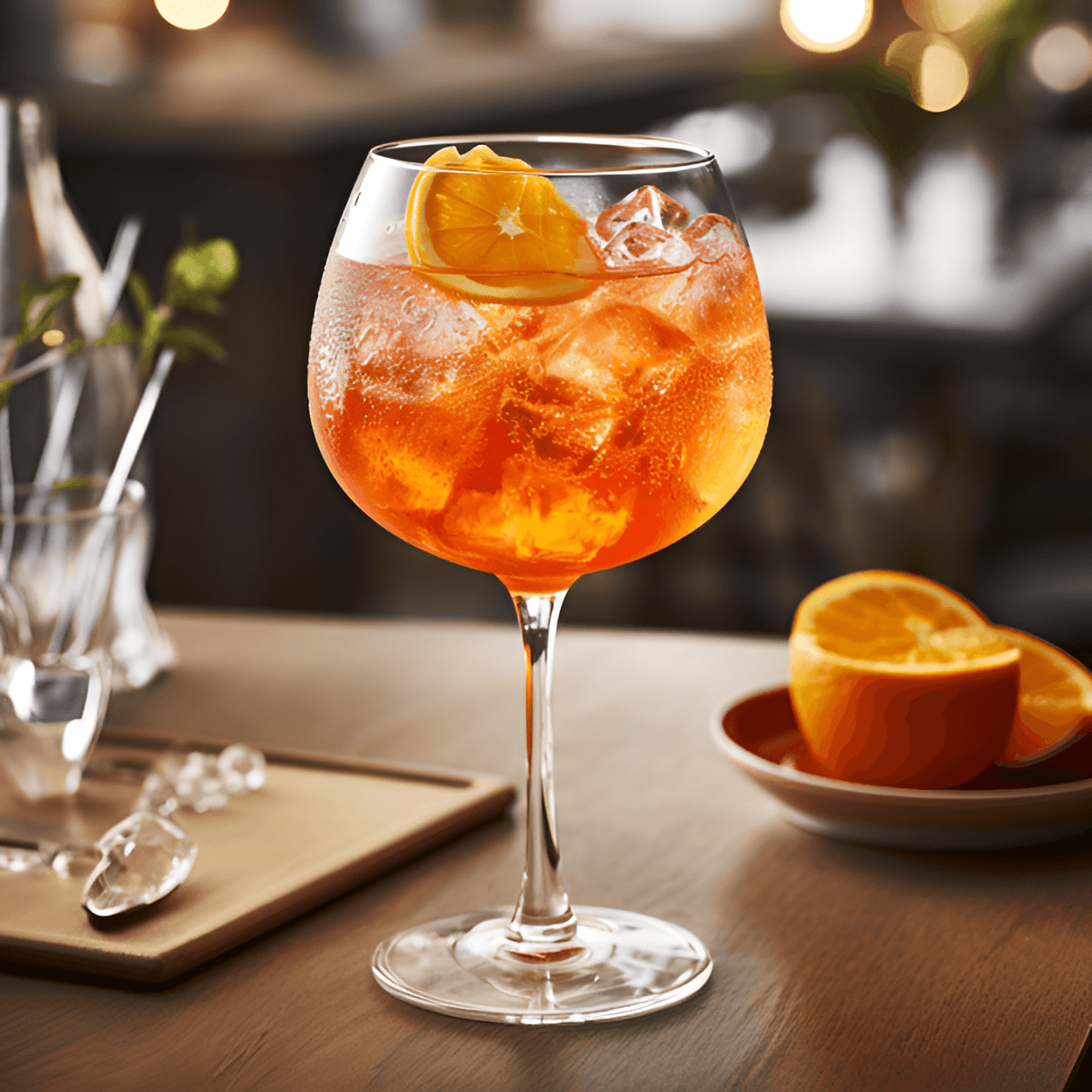 San Pellegrino Spritz Cocktail Recipe - The San Pellegrino Spritz is a light, refreshing cocktail with a bubbly texture. It has a sweet and sour taste, with a hint of citrus and a slightly bitter aftertaste.
