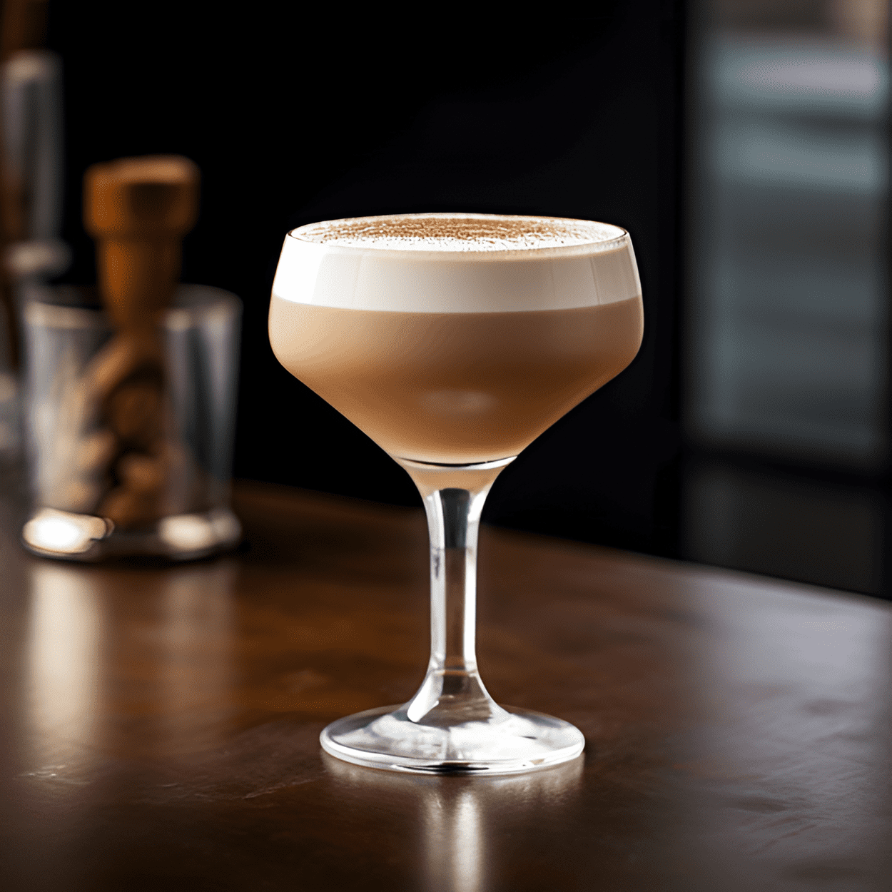 Extase Hurlante Cocktail Recette - Le cocktail Extase Hurlante est riche, crémeux et sucré avec une subtile touche de café et de saveurs d'amande. La combinaison des liqueurs crée une texture lisse et veloutée, tandis que la vodka ajoute un léger coup de fouet pour équilibrer la douceur.