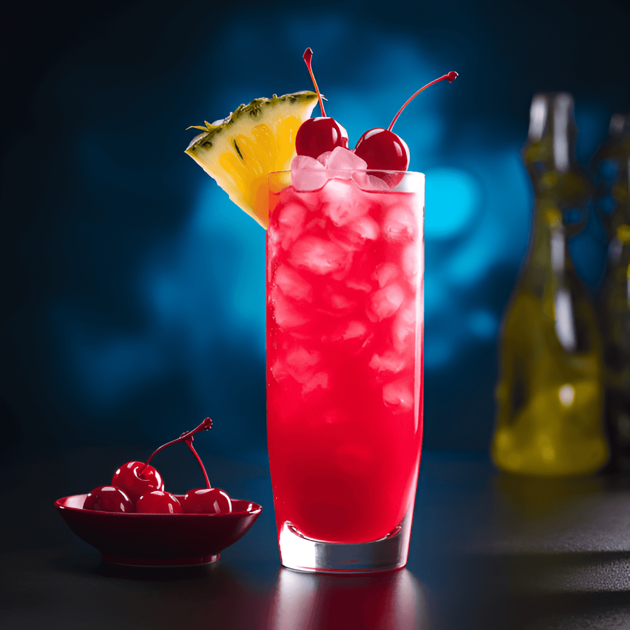 Shark's Tooth Cocktail Recipe - The Shark's Tooth cocktail has a sweet and sour taste with a strong rum flavor. The lime juice adds a tangy citrus note, while the grenadine provides a hint of sweetness. The pineapple juice gives it a tropical, fruity flavor that's refreshing and delicious.