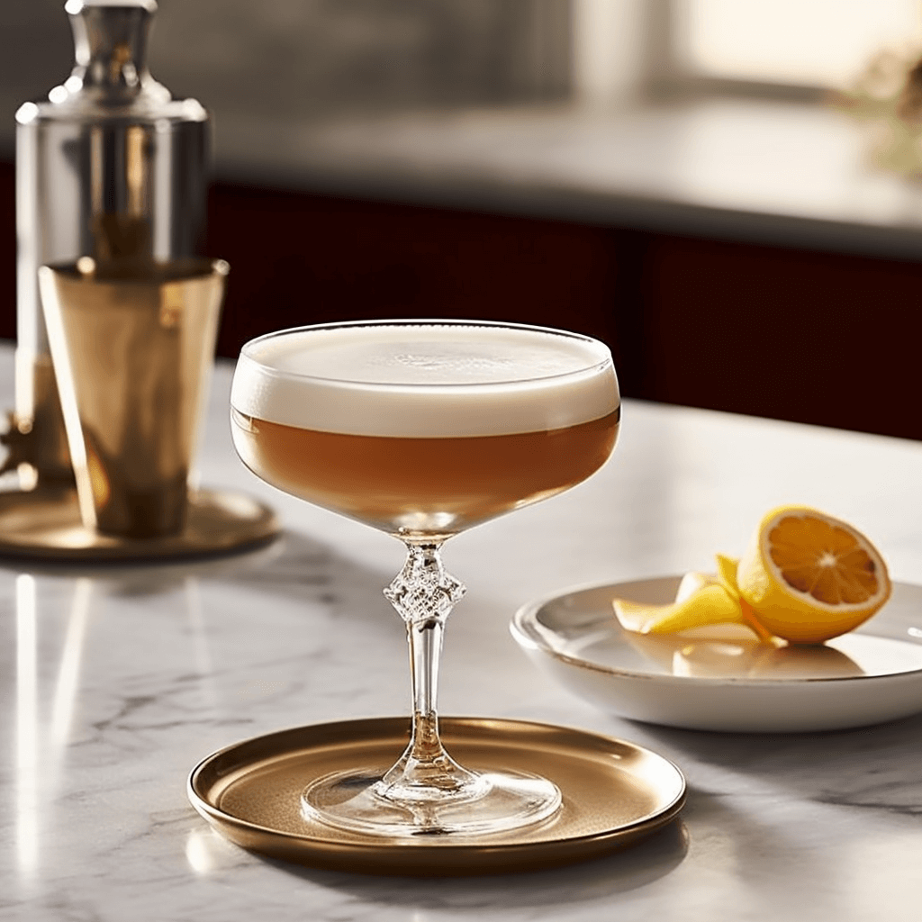 Sherry Flip Cocktail Recipe - The Sherry Flip has a rich, creamy, and velvety texture with a delicate balance of sweetness and nuttiness from the sherry. It is a smooth and warming drink with a hint of spice from the nutmeg.