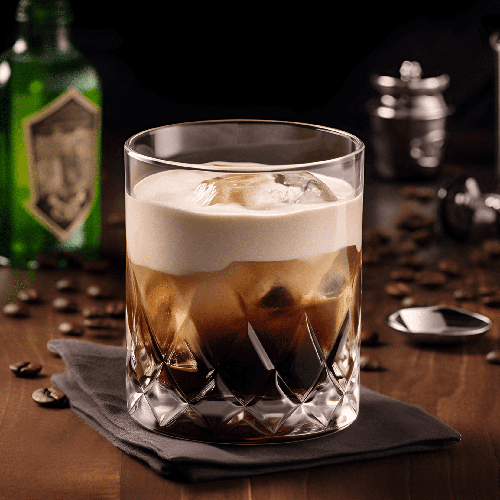 Smith and Wesson Cóctel Receta - El cóctel Smith and Wesson tiene una textura rica y cremosa con un fuerte sabor a café, seguido de una sutil dulzura del Irish cream. El vodka agrega un poco de fuerza, lo que lo convierte en una bebida bien equilibrada y satisfactoria.