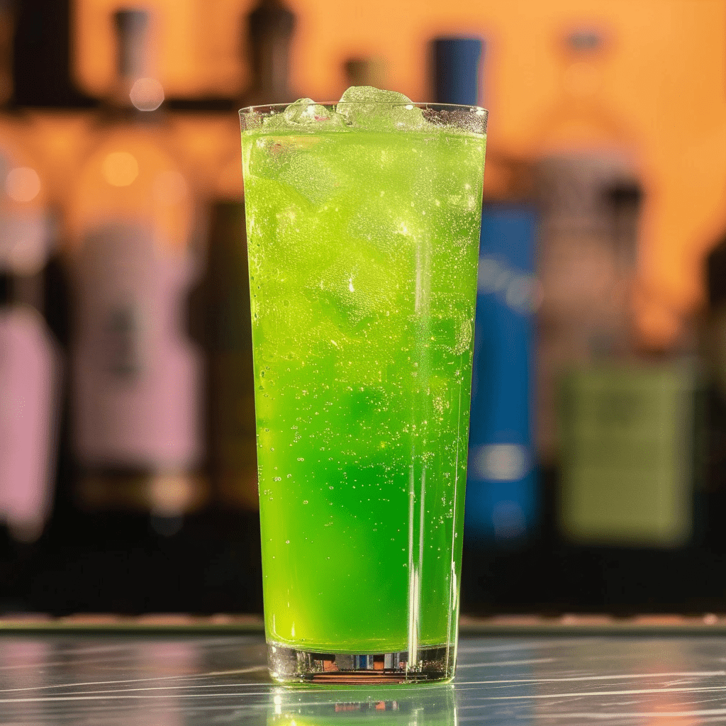 Sonic Screwdriver Cocktail Recipe - The Sonic Screwdriver is a tantalizing mix of sweet and tangy flavors, with a fruity blue curaçao base complemented by the crispness of vodka and the effervescence of Sprite. It's a light and refreshing drink with a playful edge.