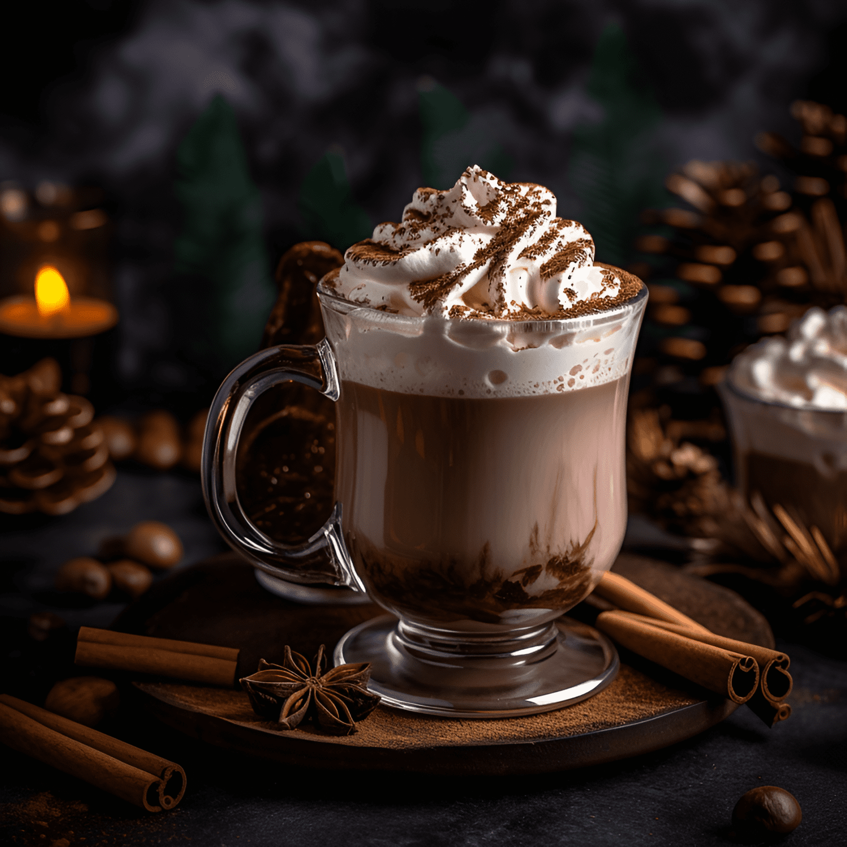 Spiked Hot Chocolate Cocktail Recipe - The Spiked Hot Chocolate cocktail is rich, creamy, and sweet with a hint of warmth from the added alcohol. The chocolate and whipped cream create a velvety smooth texture, while the spices and alcohol provide a subtle, warming heat.