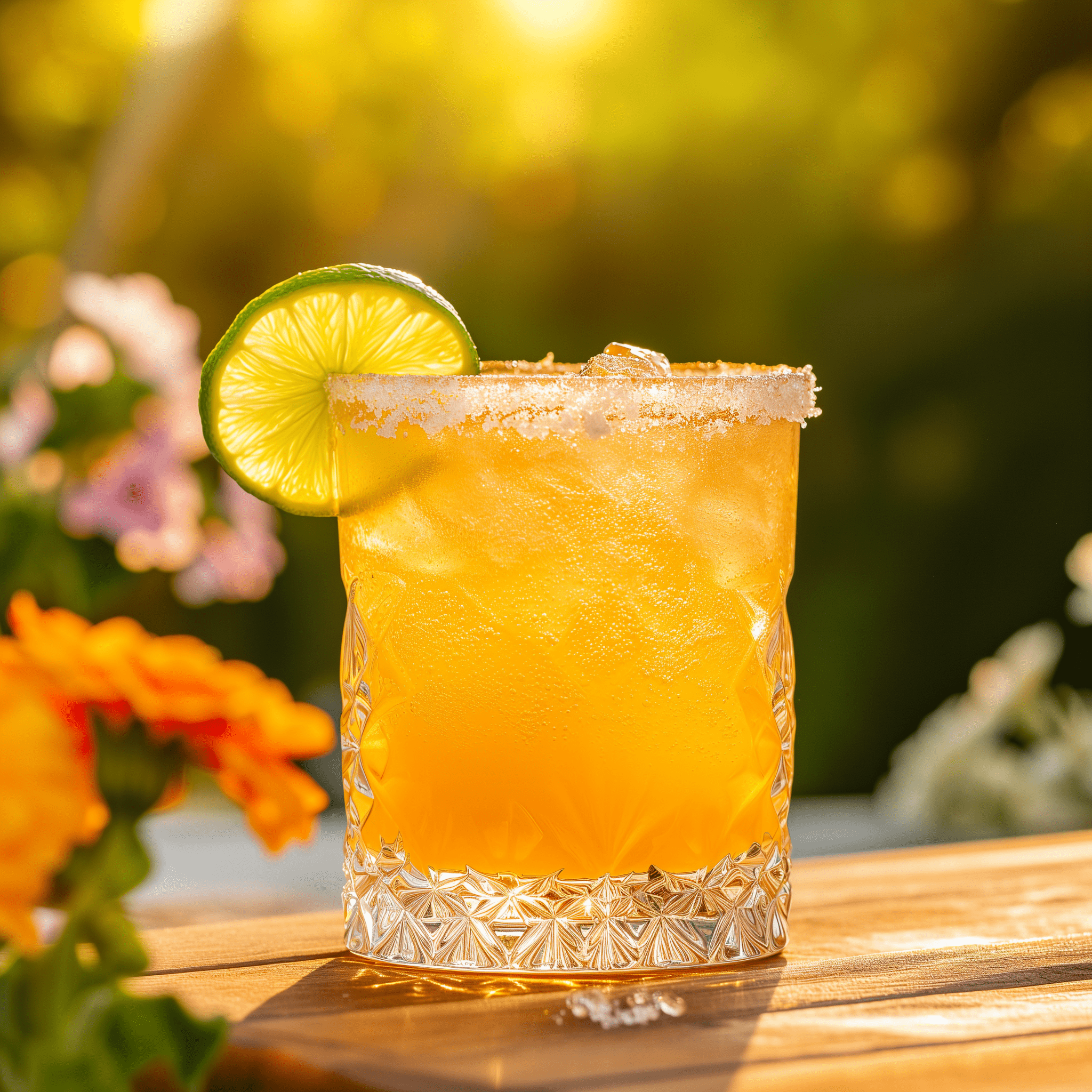 Spring Fling Cocktail Recipe - The Spring Fling is a harmonious blend of sweet and tart flavors. The tequila provides a smooth, agave-based canvas, while the orange and pineapple juices add a fruity and slightly acidic dimension. The triple sec offers a subtle orange zest that complements the sweetness, and the lime wheel garnish adds a final zesty touch.